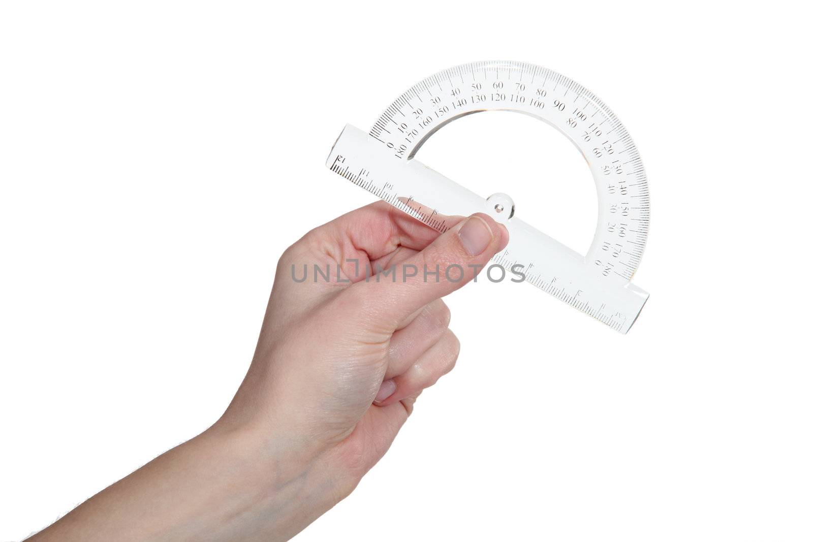 A protractor by phovoir