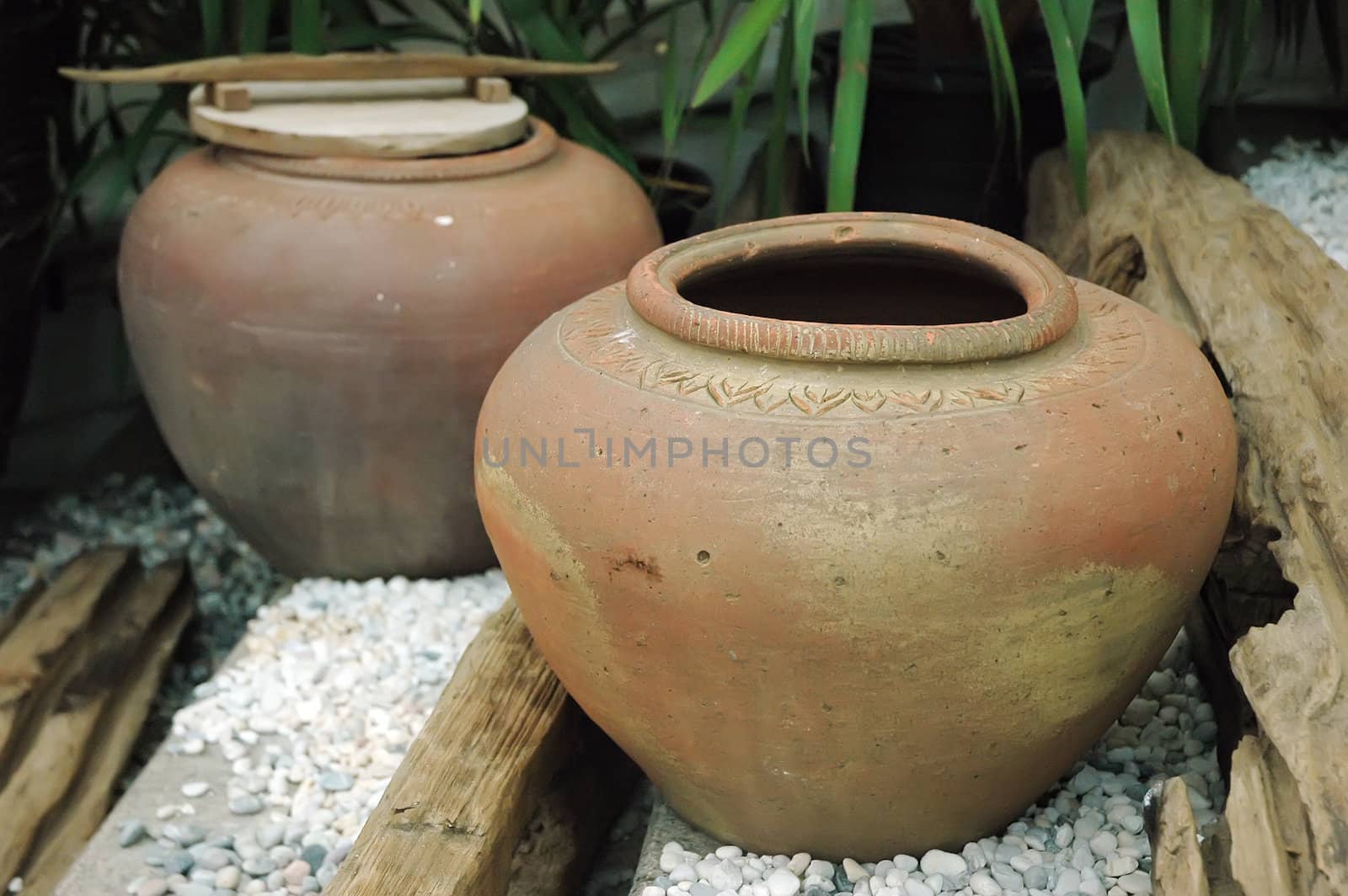 Jar made of clay