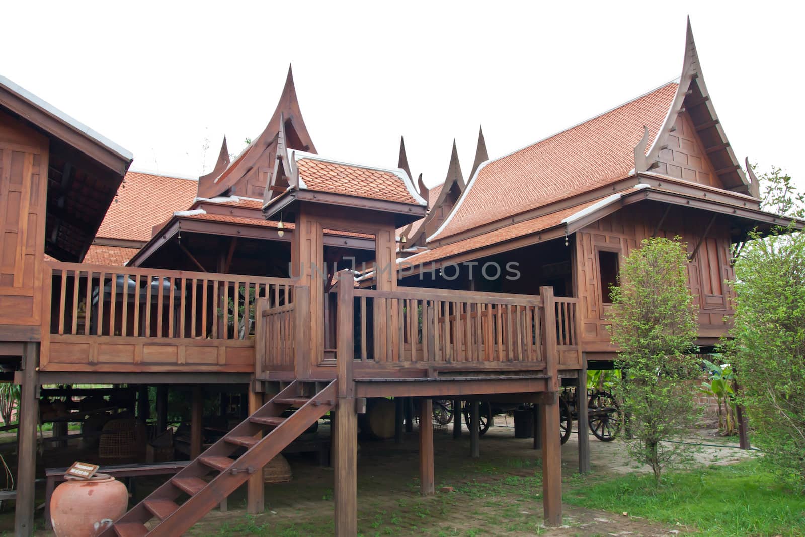 Thai style house in thailand