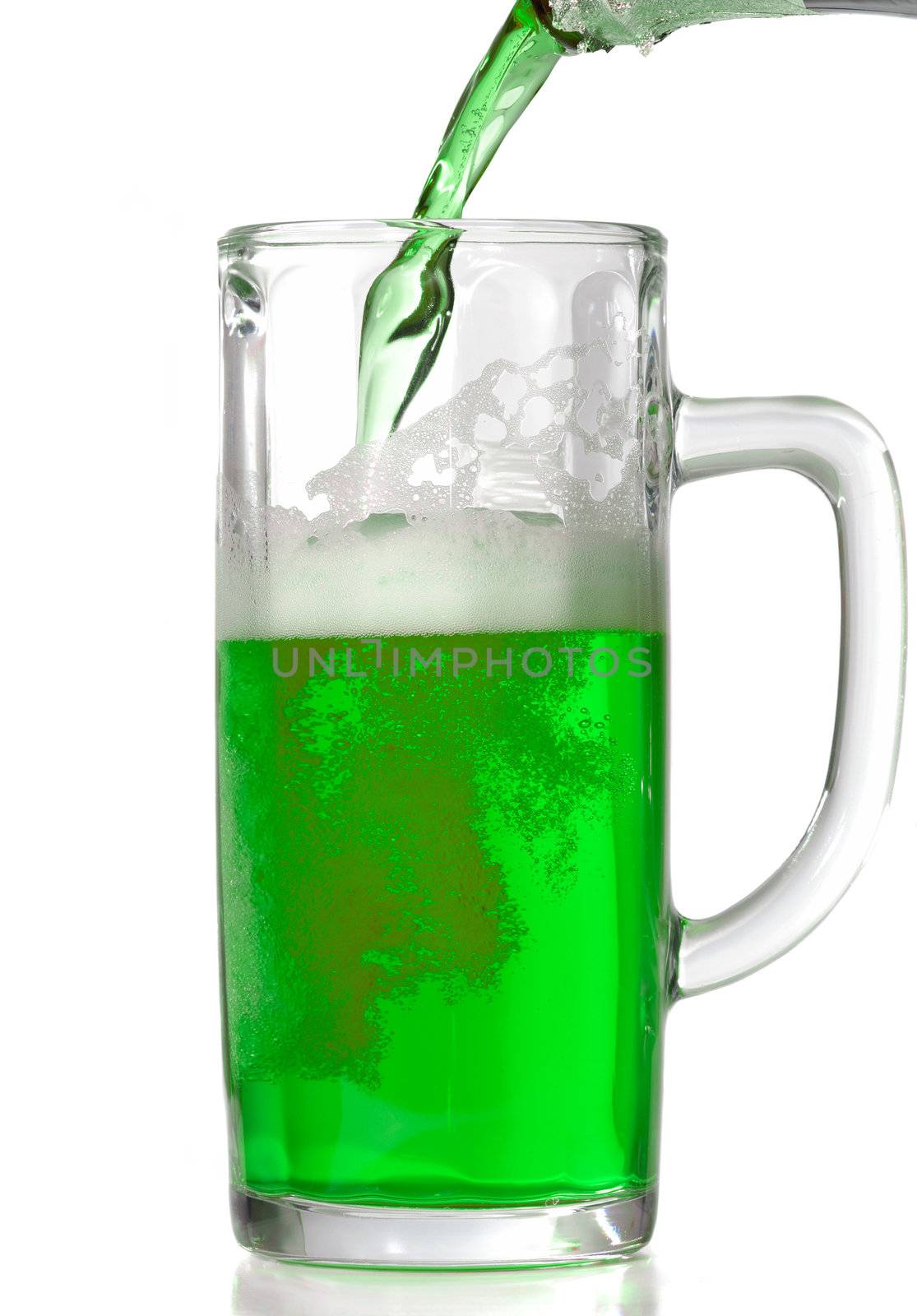 Green Beer mug by haveseen