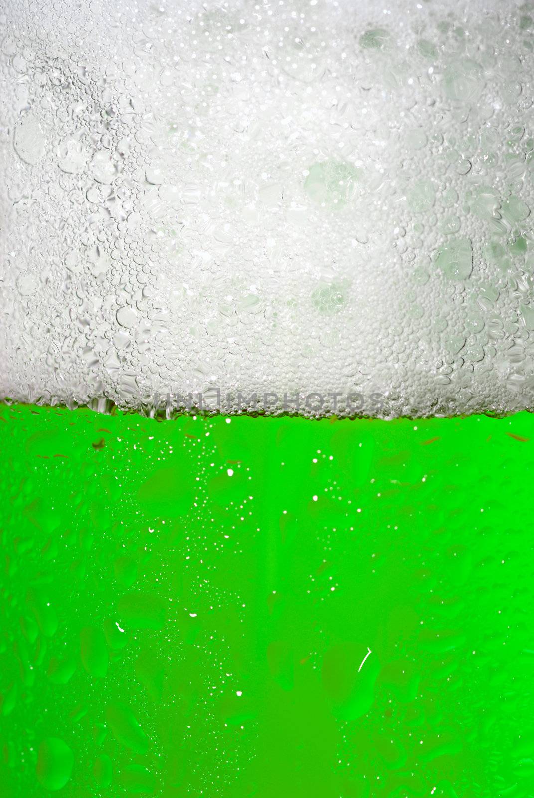 Green Beer mug background