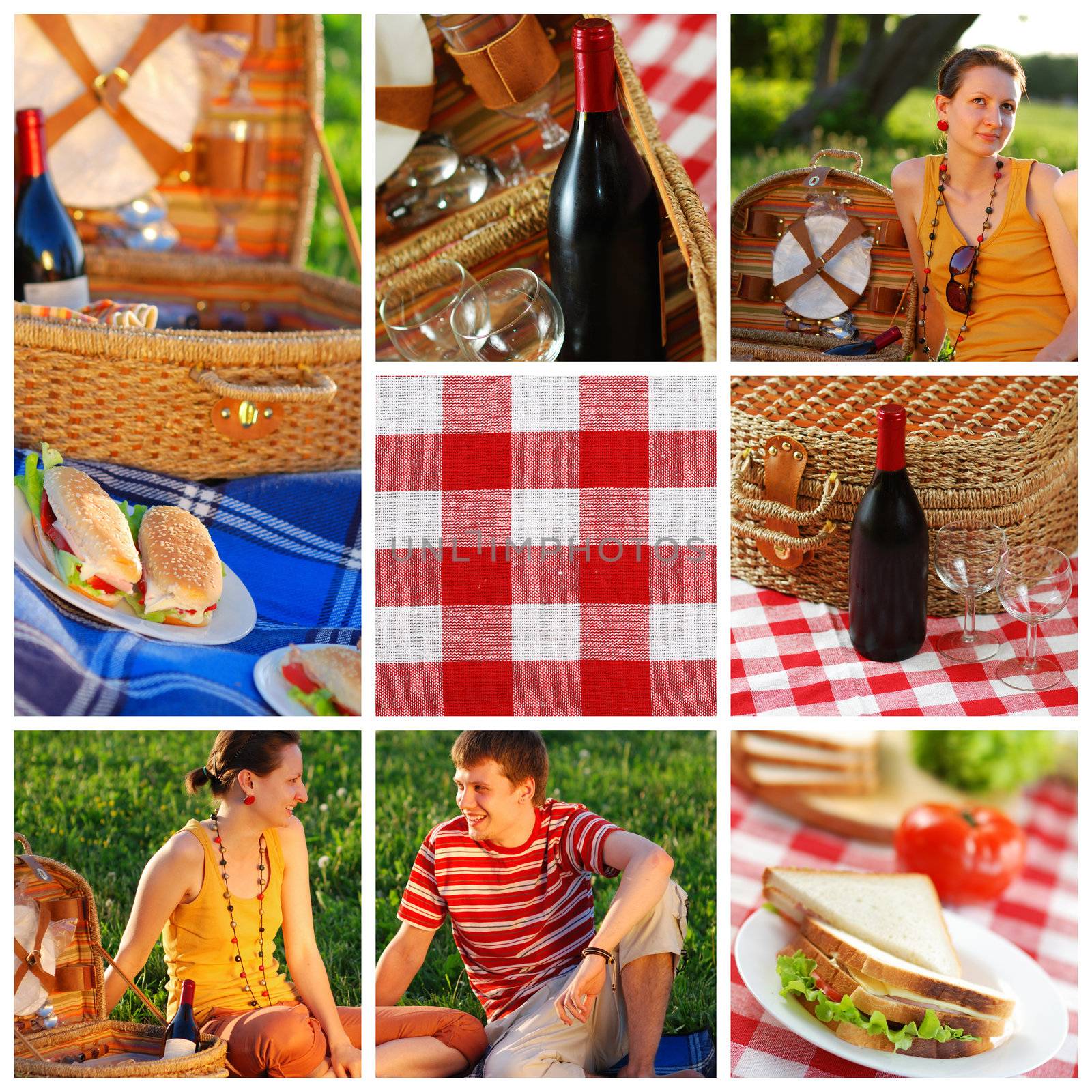 Picnic collage by haveseen