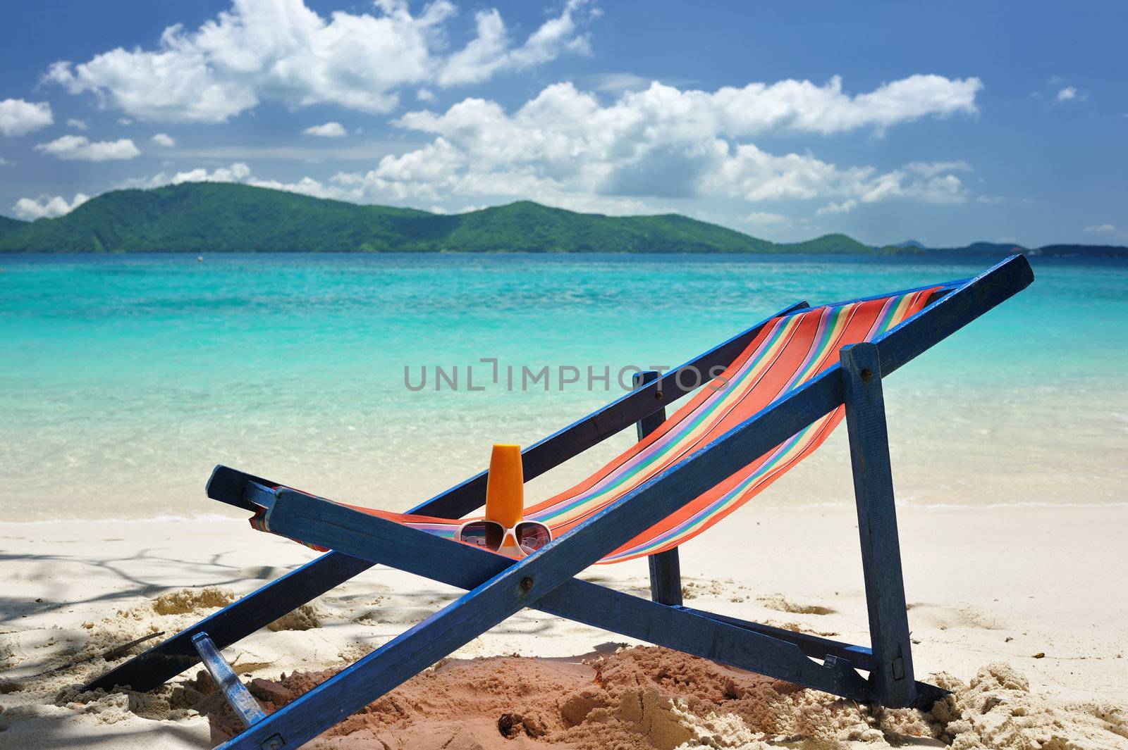 Beautiful beach landscape in Thailand