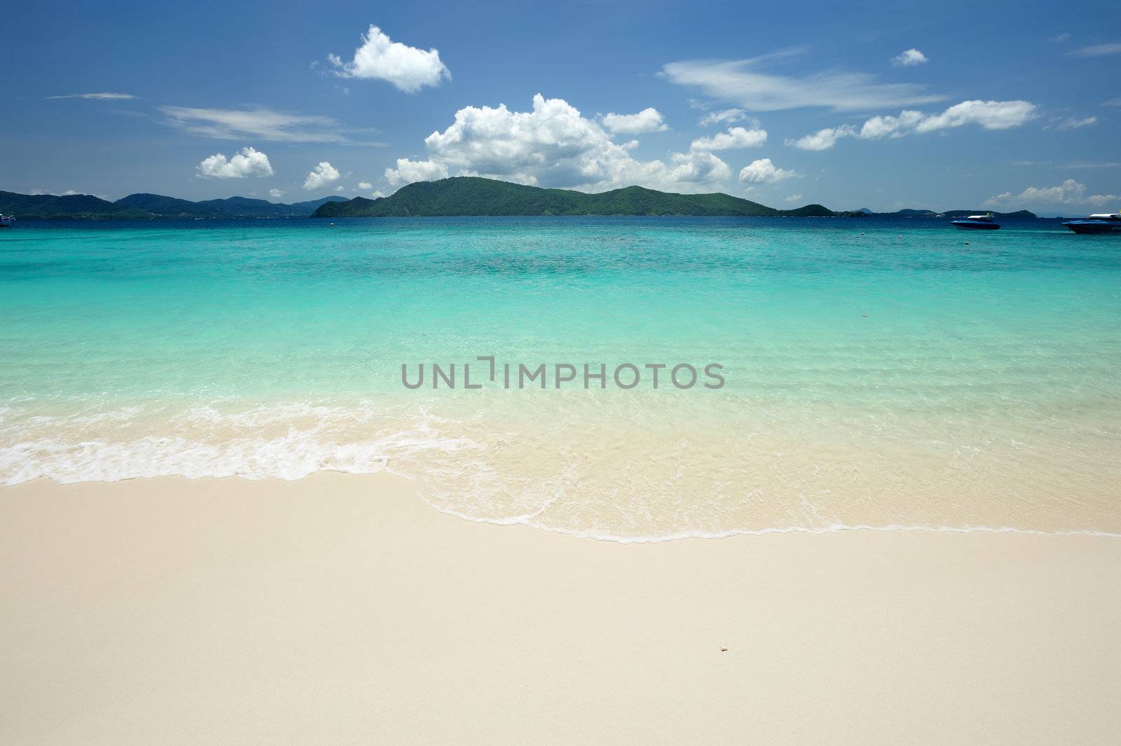 Beautiful beach landscape in Thailand