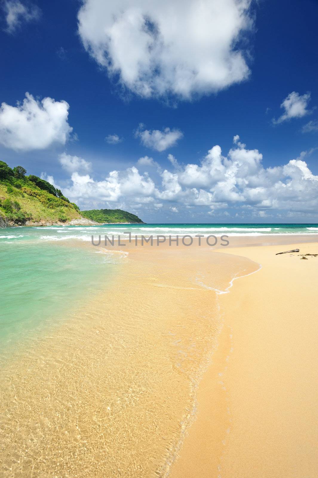 Beautiful beach landscape in Thailand