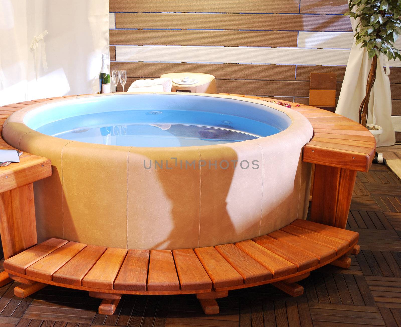 bathroom with jacuzzi
