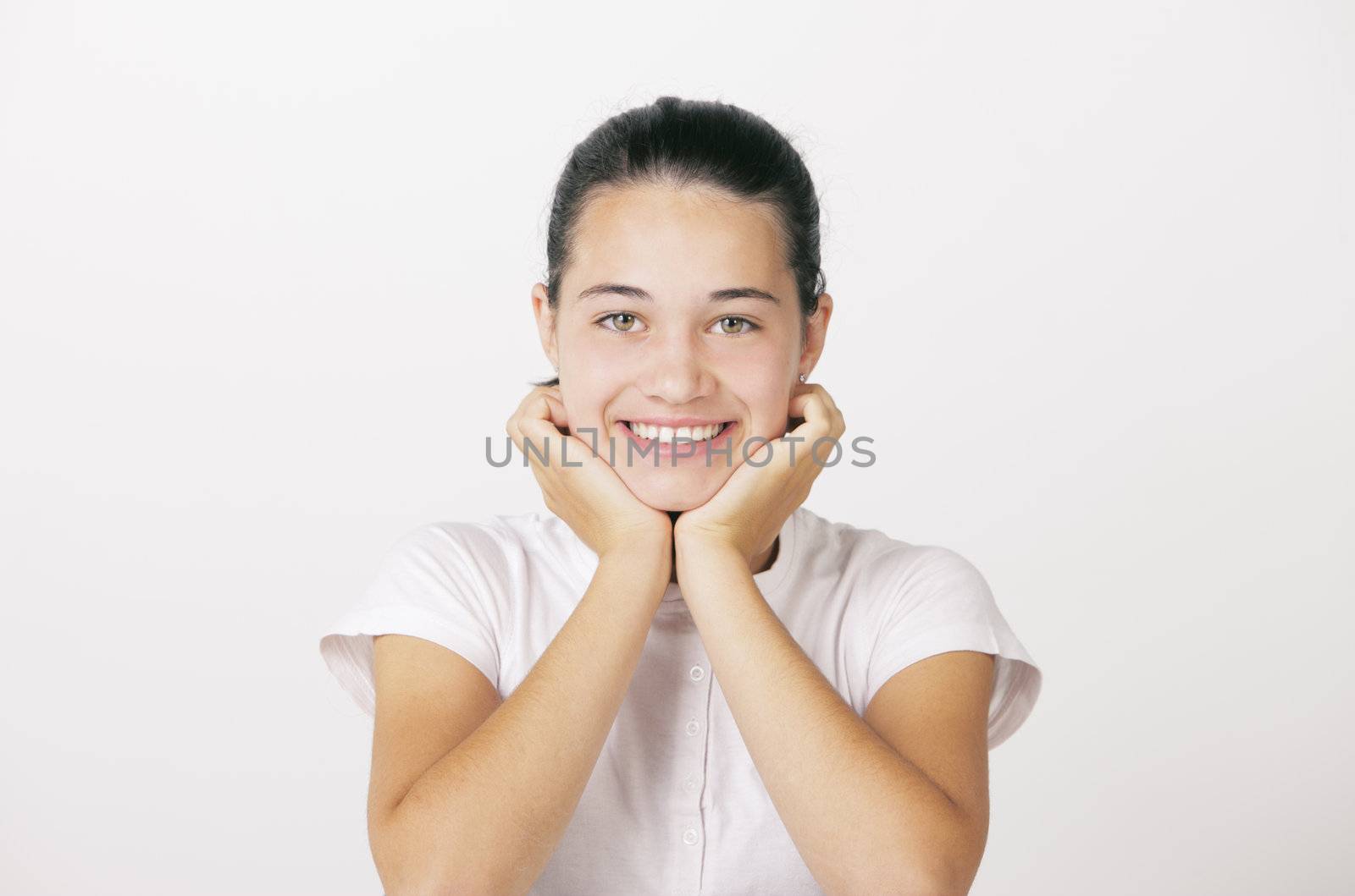 Portrait of smiling girl