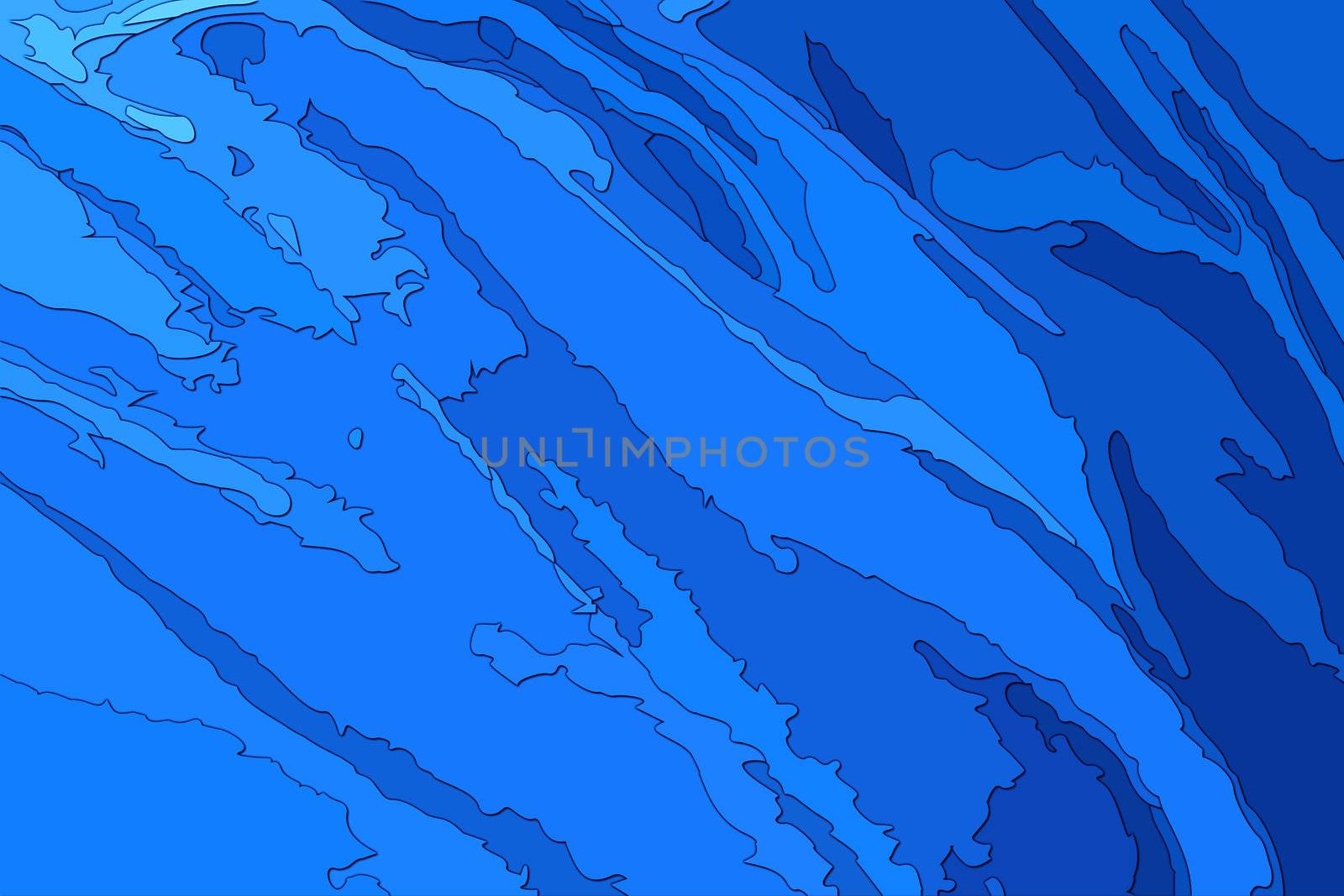 texture or background illustrated blue water surface