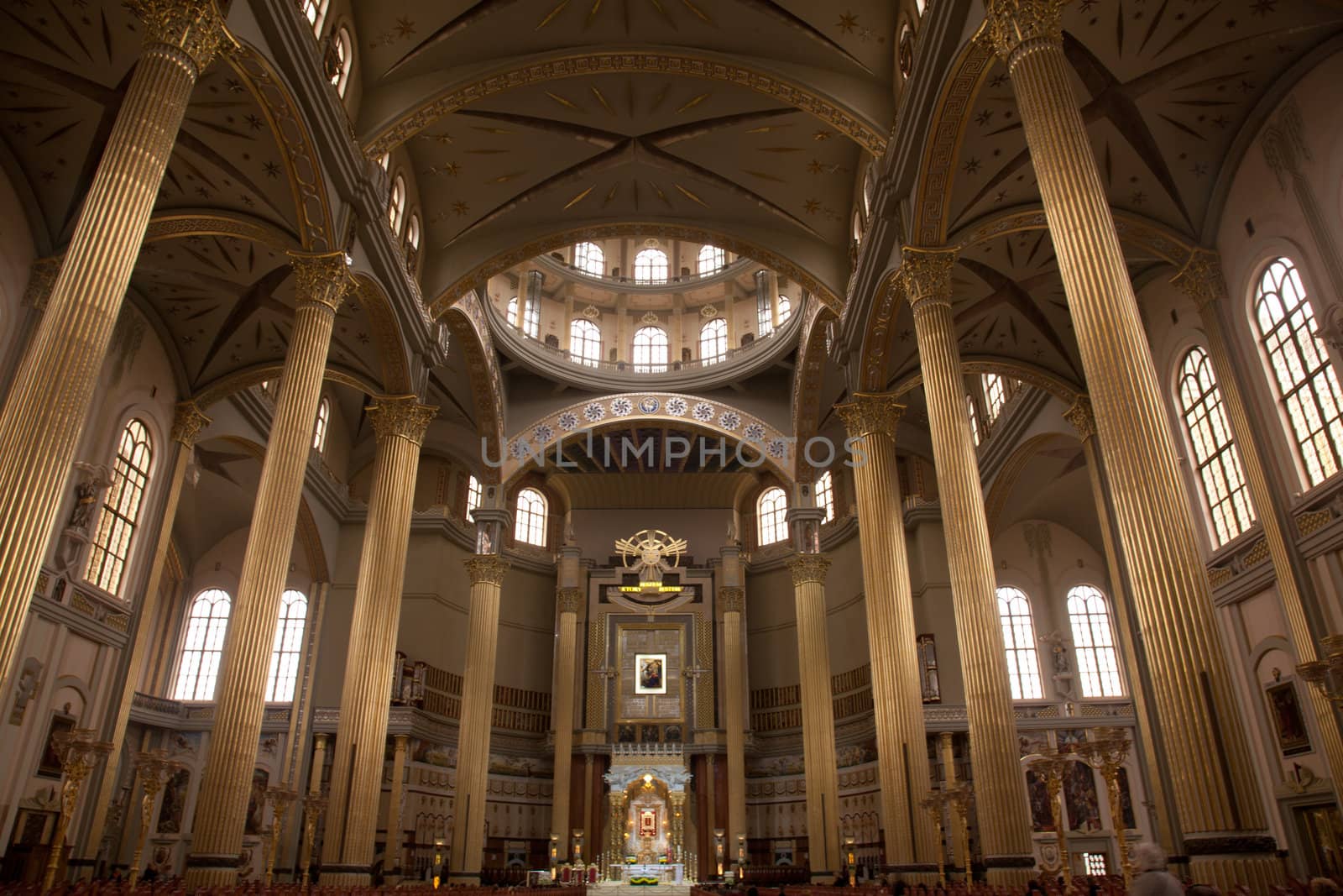 The Basilica of Our Lady of Licheń is a Roman Catholic church located in the village of Licheń Stary near Konin in the Greater Poland Voivodeship in Poland.