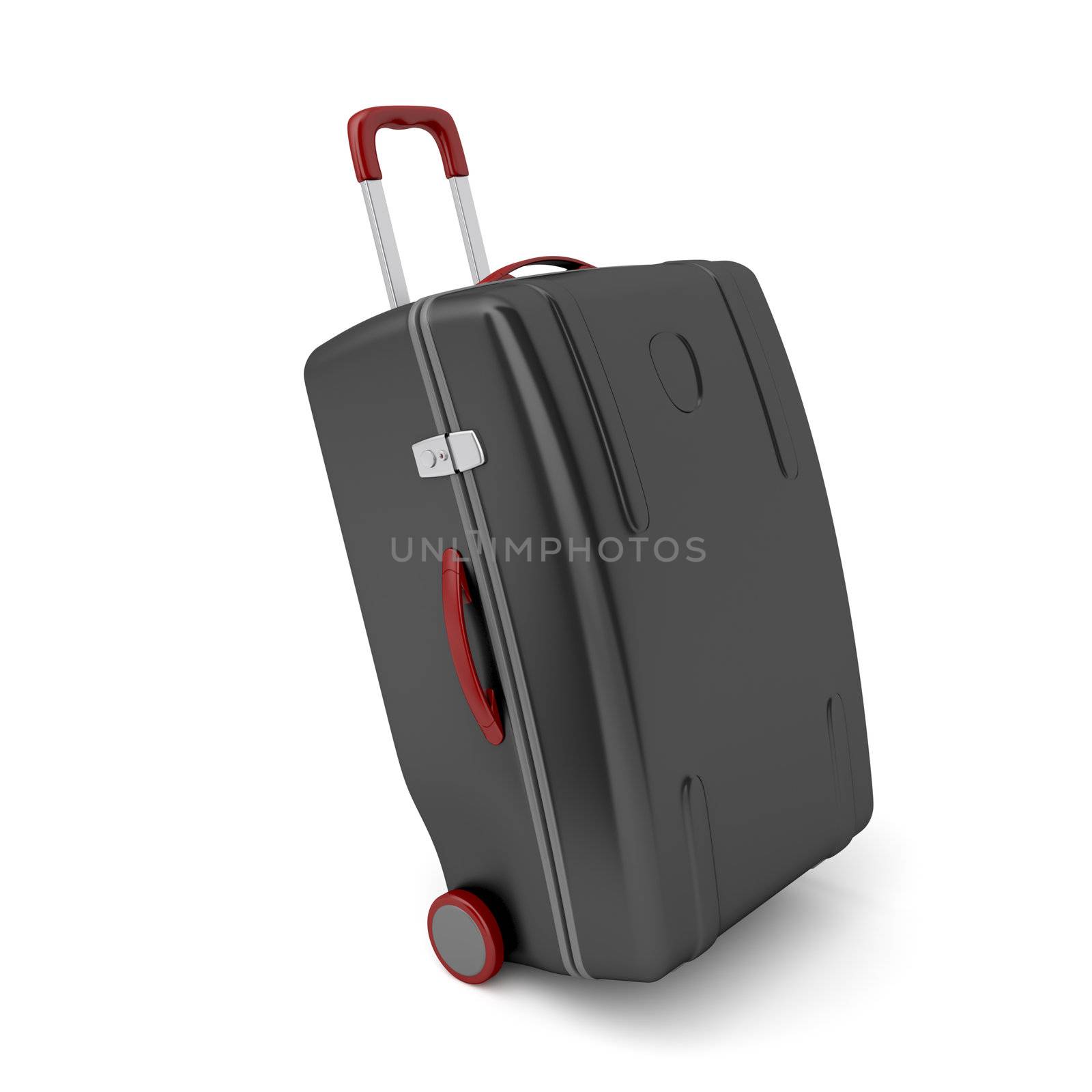 Black travel bag by magraphics
