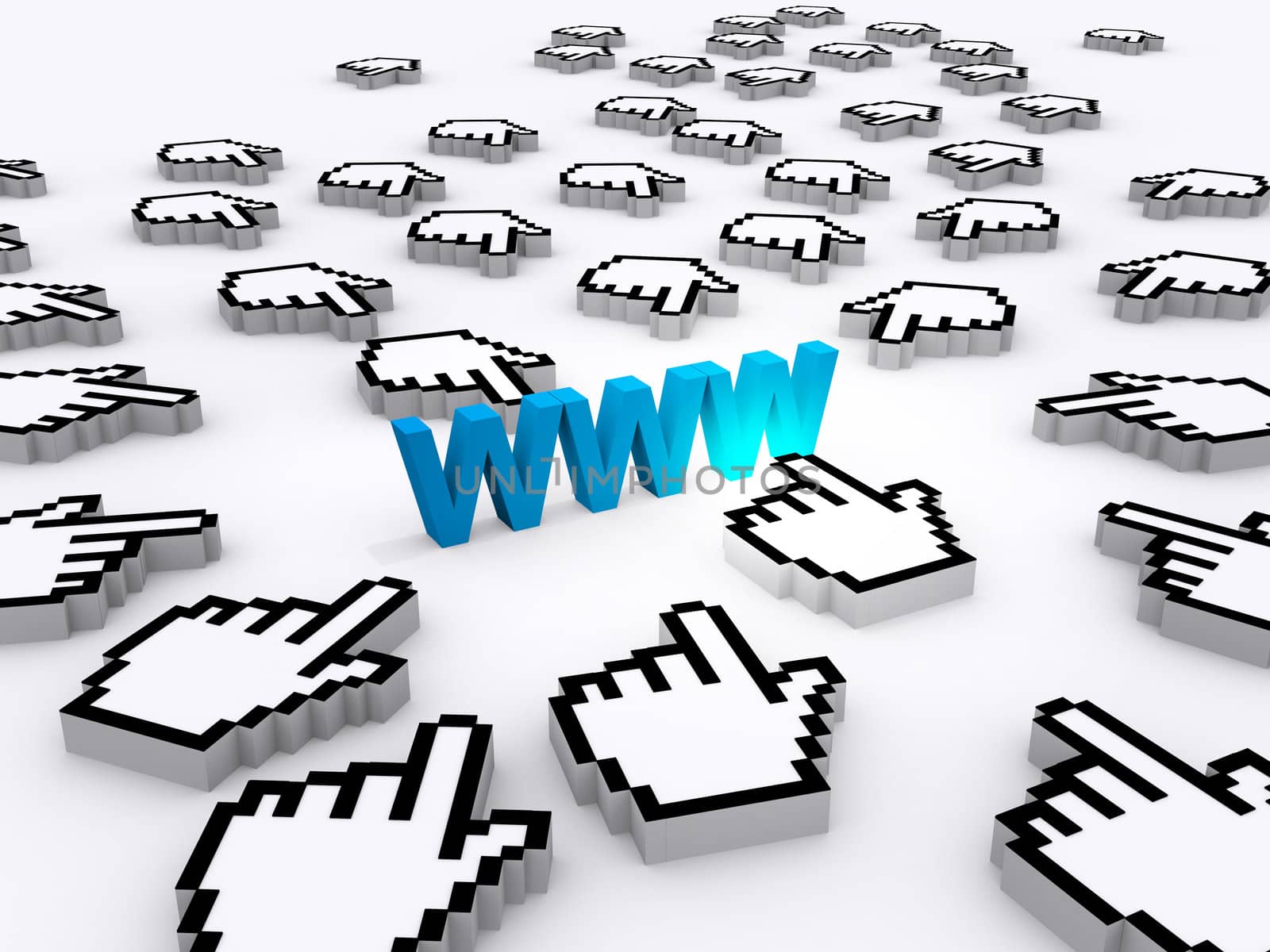 Internet World Wide Web by buchachon