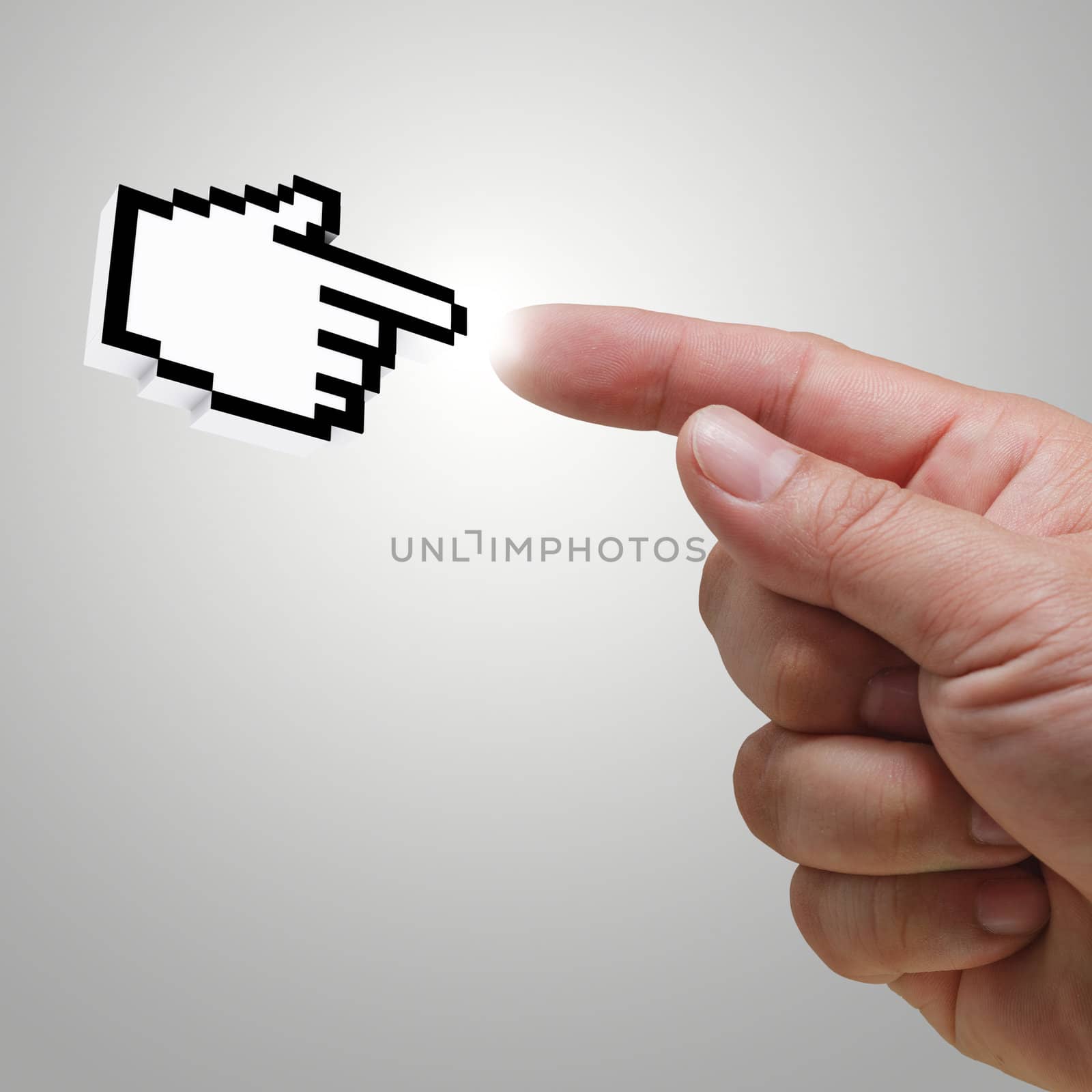 hand cursor by buchachon