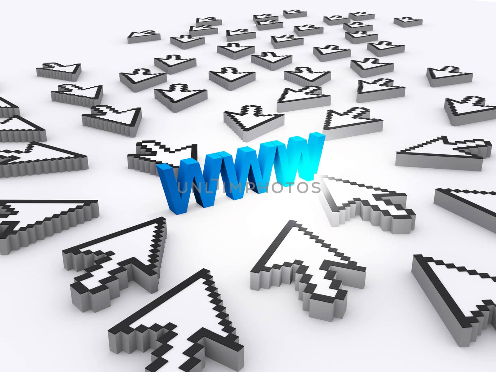 internet world wide web concept