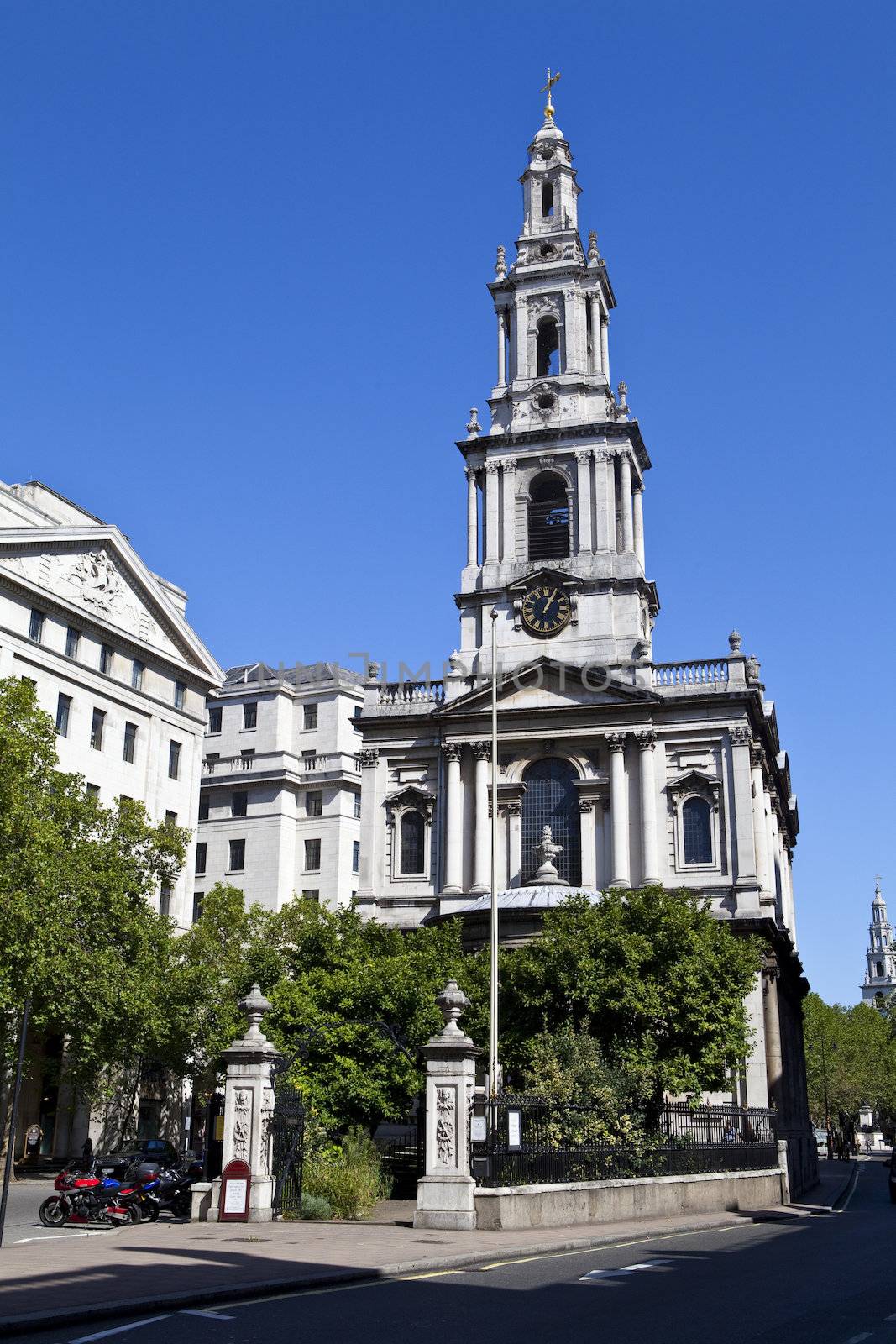 St. Mary le Strand church in London.