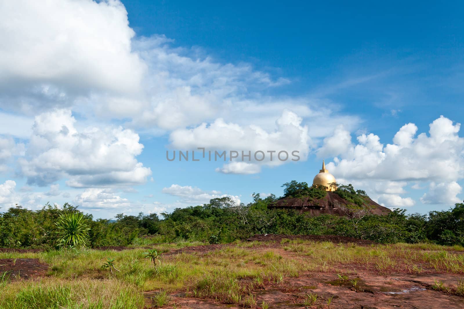 View point from Phurungka National Prak, Nakornpanom, Thailand.