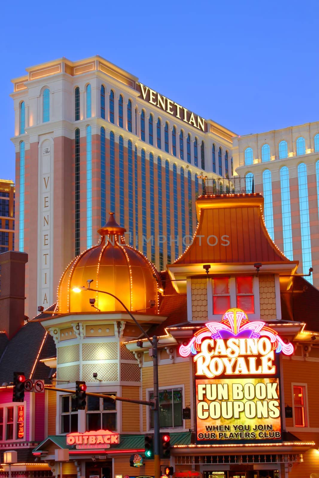 Las Vegas, USA - May 22, 2012: The Venetian Resort Hotel Casino is located in Las Vegas, Nevada.  It was opened in 1999 and has over 4,000 hotel rooms available for guests.