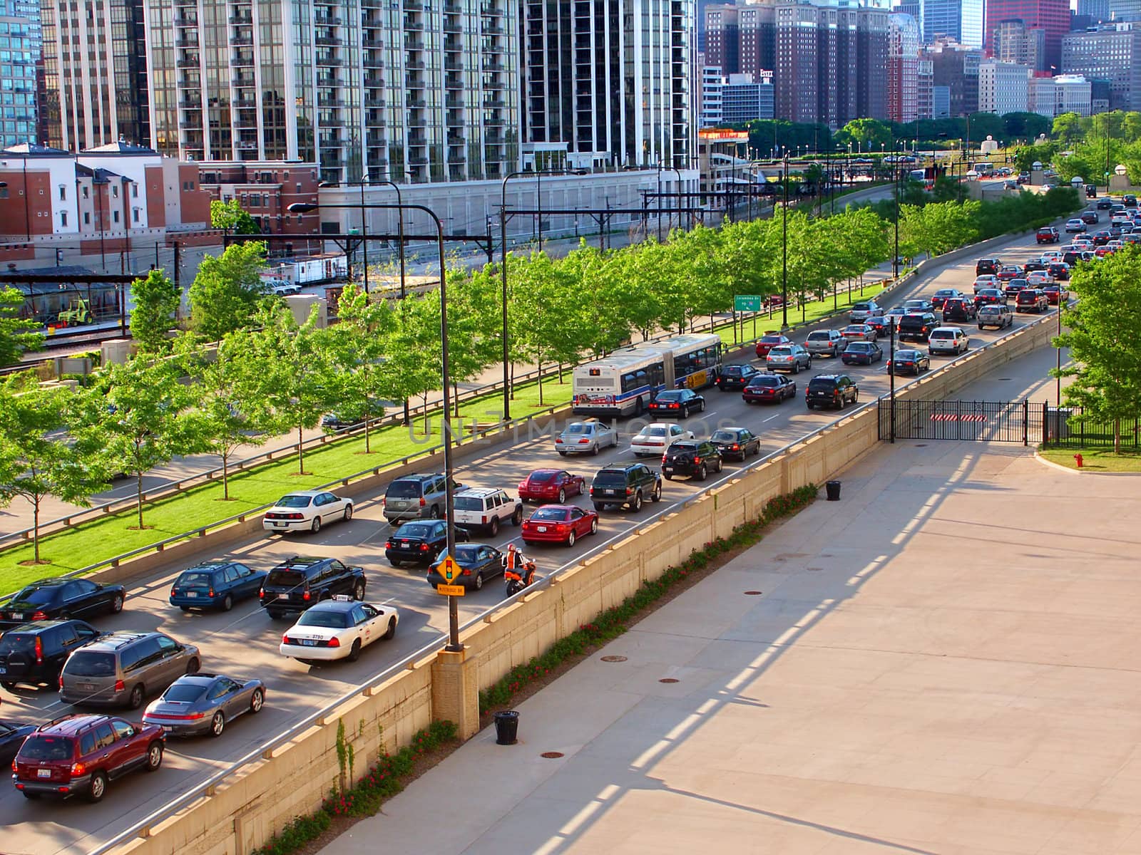 Chicago Lake Shore Drive Traffic by Wirepec