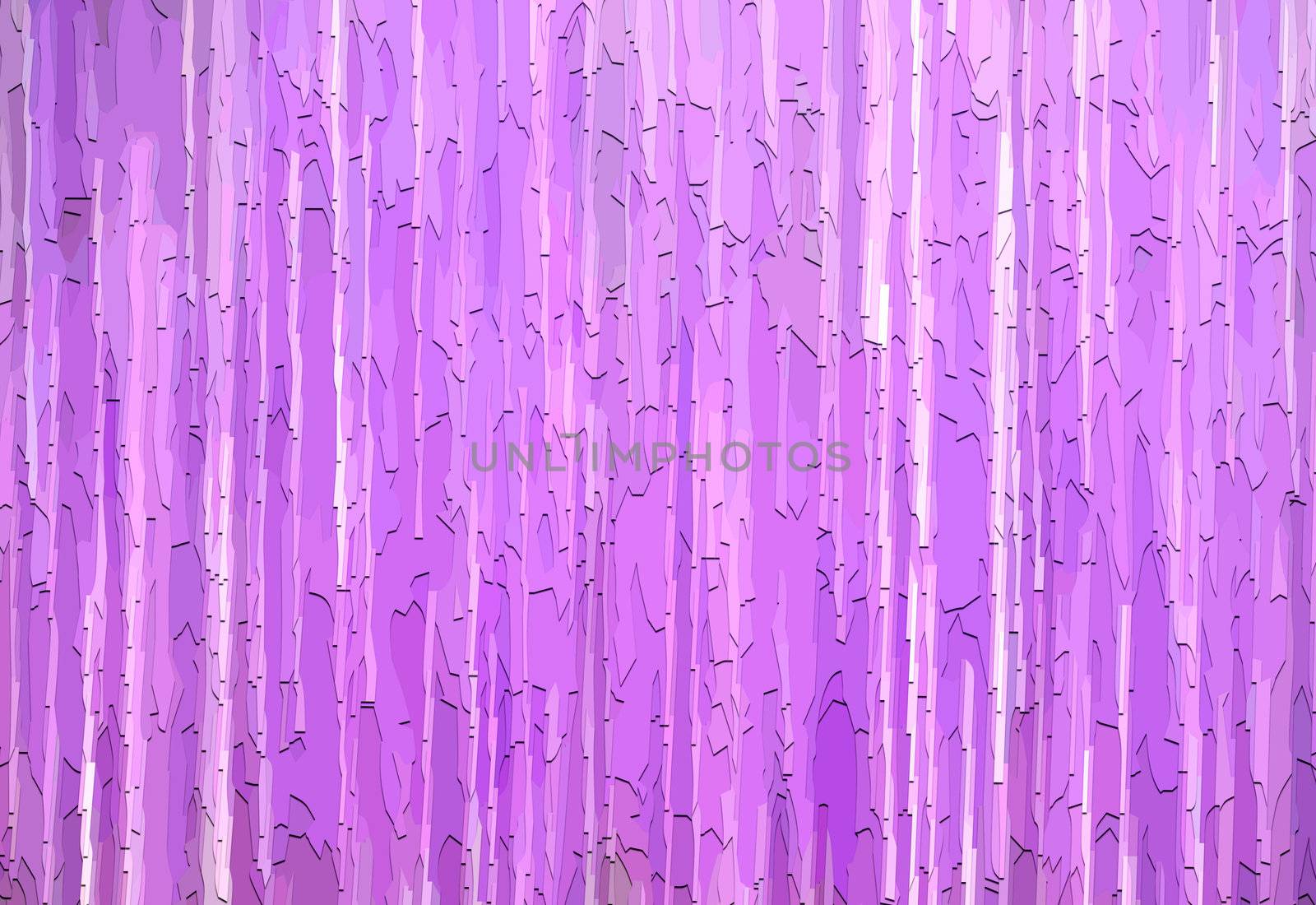 Illustrated abstract background with violet color wall with cracks