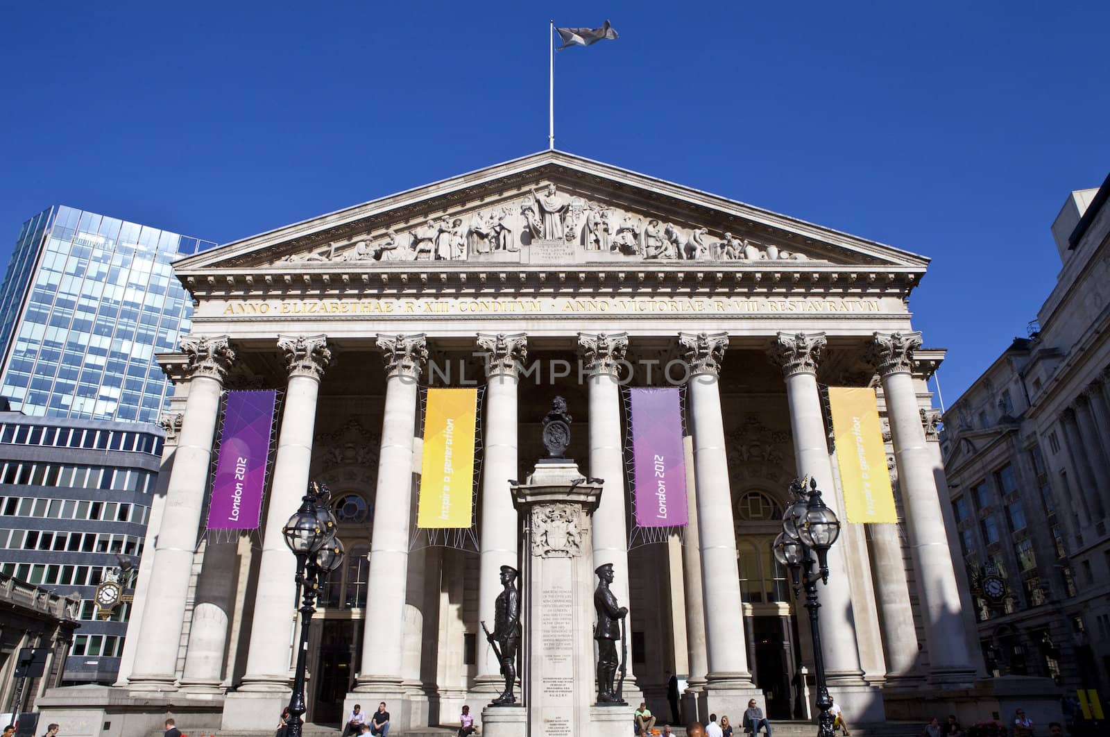 The Royal Exchange in London by chrisdorney