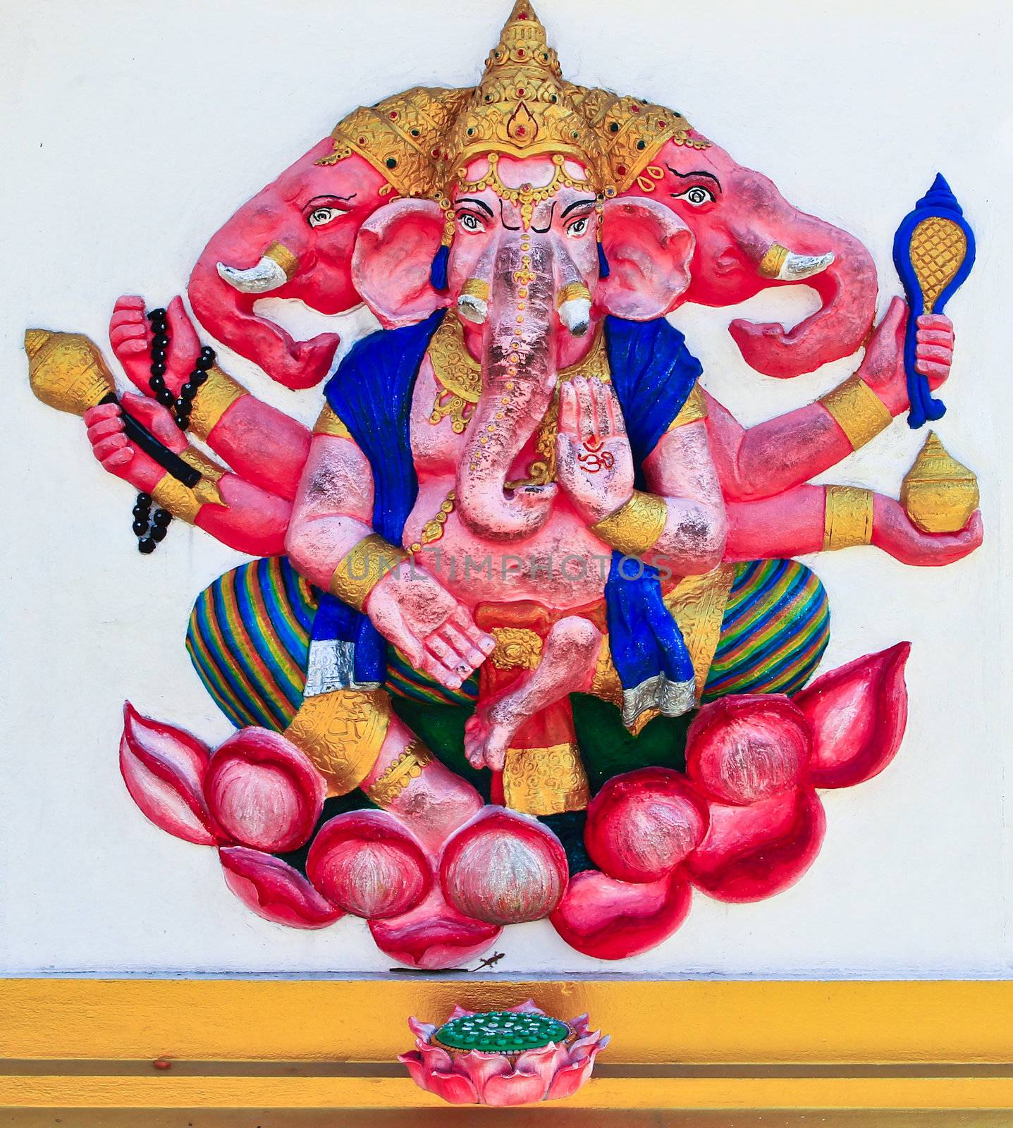 Ganesh Elephant-headed god Chachoengsao, Thailand