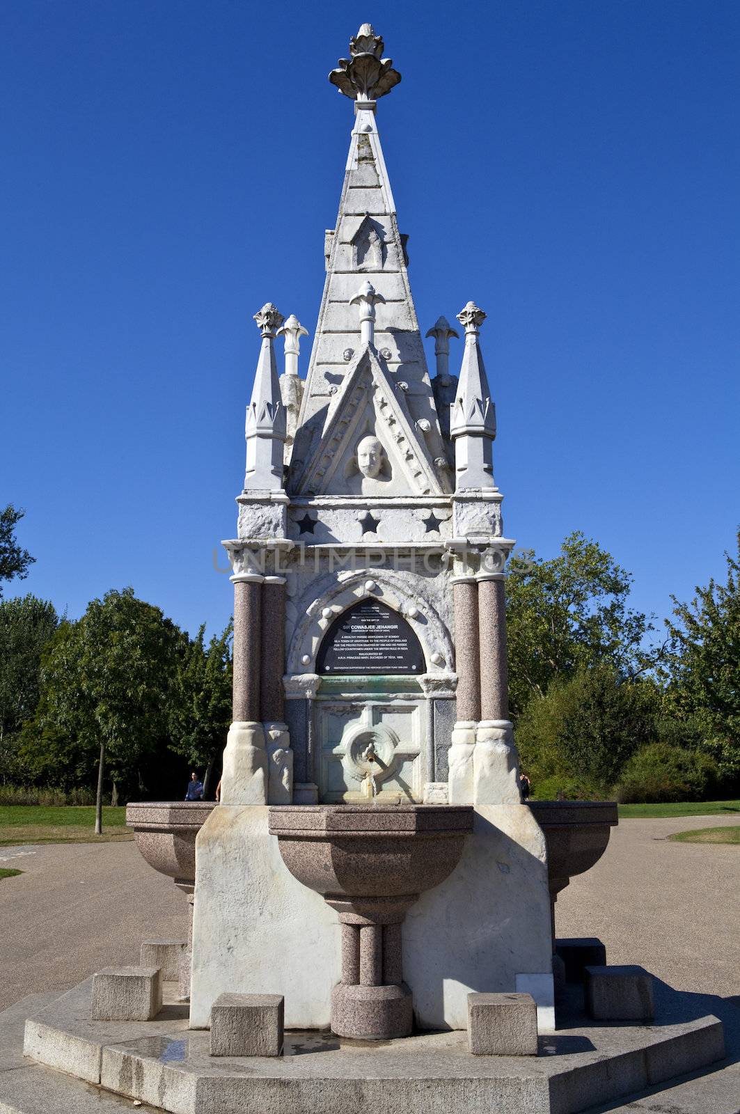 The Sir Cowasjee Jehangir Fountain in Regent's Park, London.