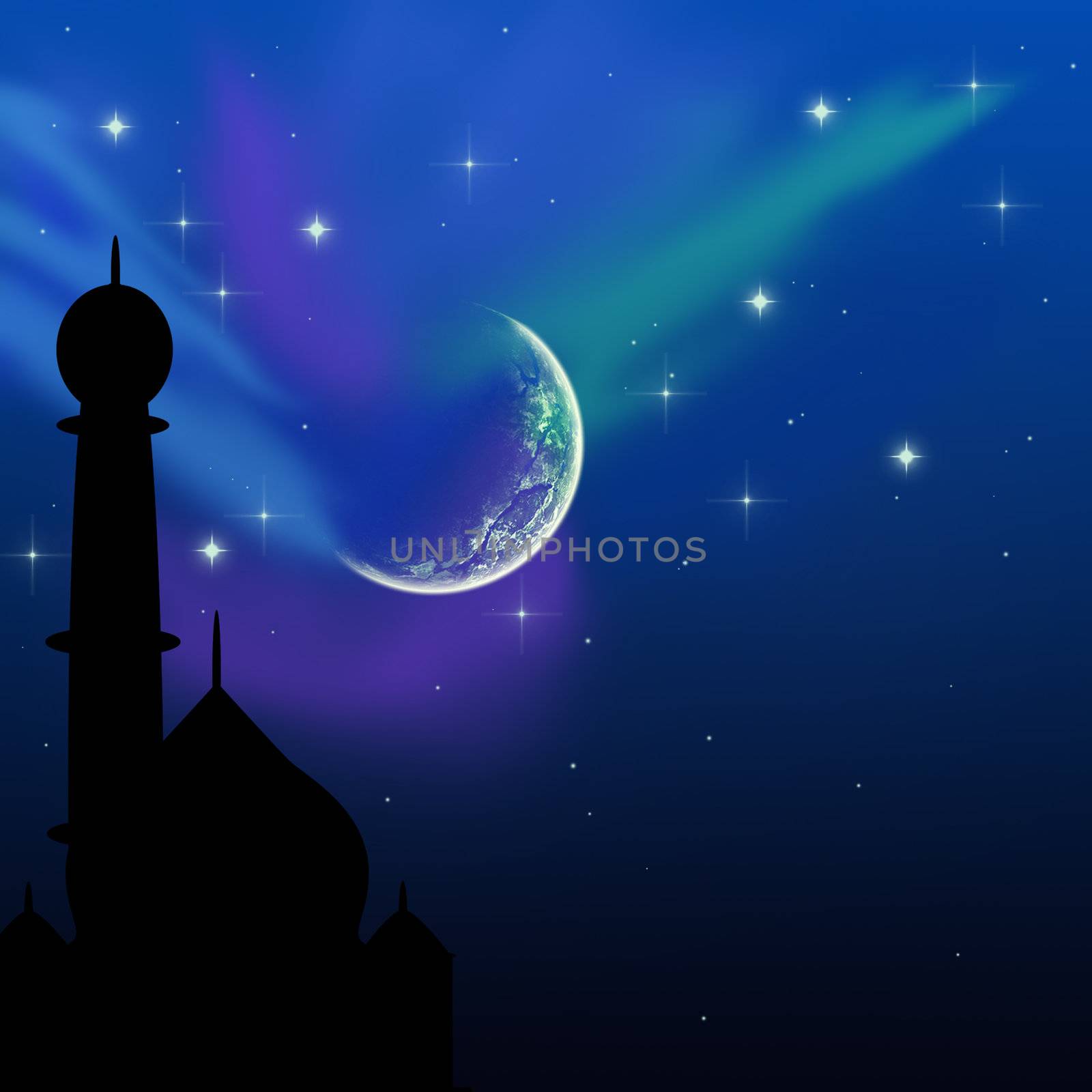 Magical Eid Night by SorayaShan