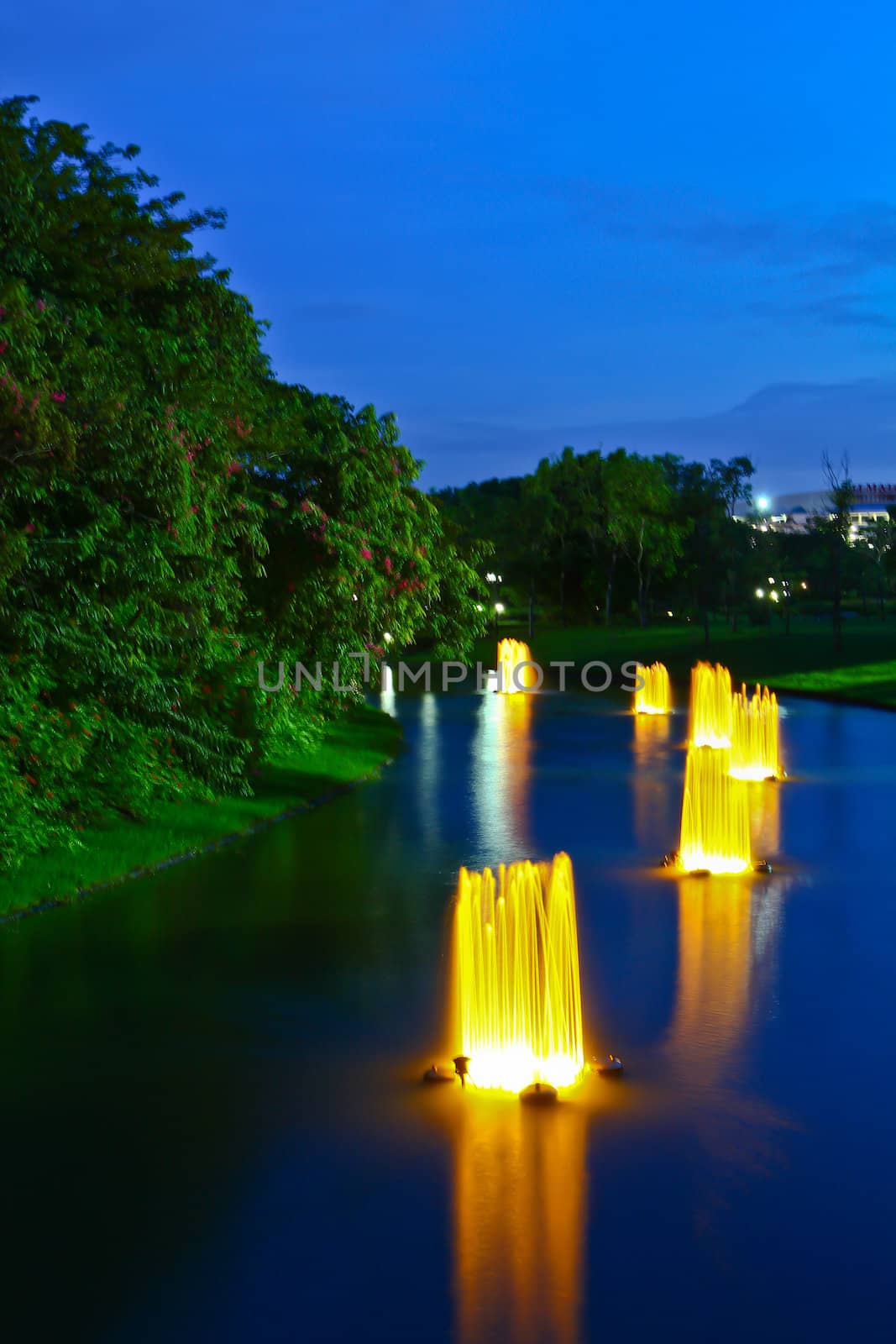 Garden fountain