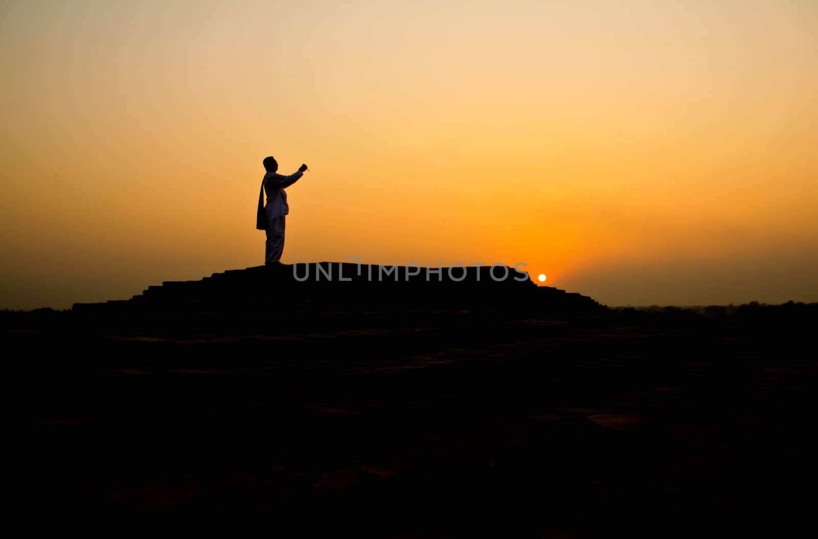 sunset india by Photoguide