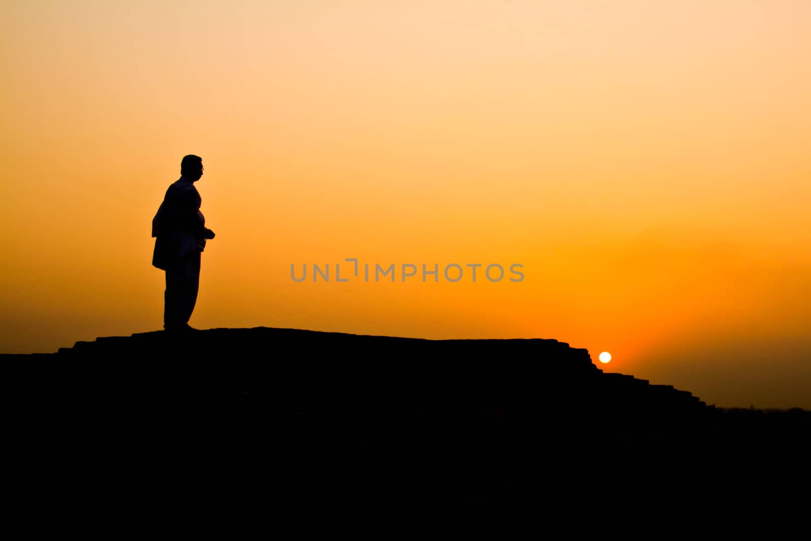 sunset india by Photoguide