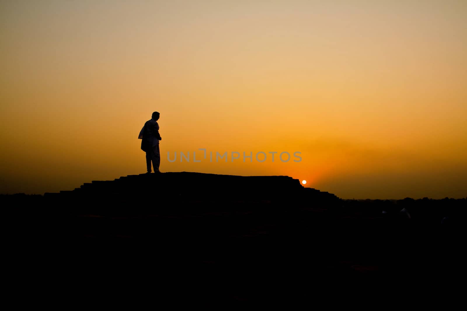 sunset india by Photoguide