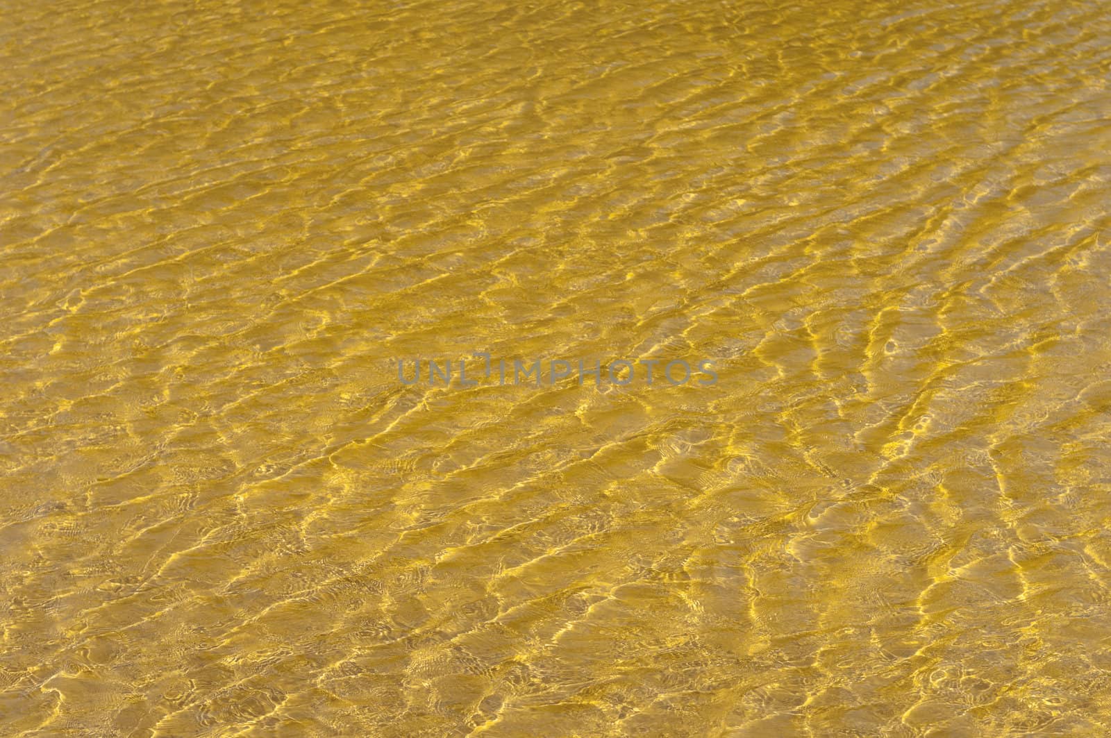 Detail of polluted riverbed of Mosteirao, downstream abandoned pyrite mine of S. Domingos , Mertola, Portugal