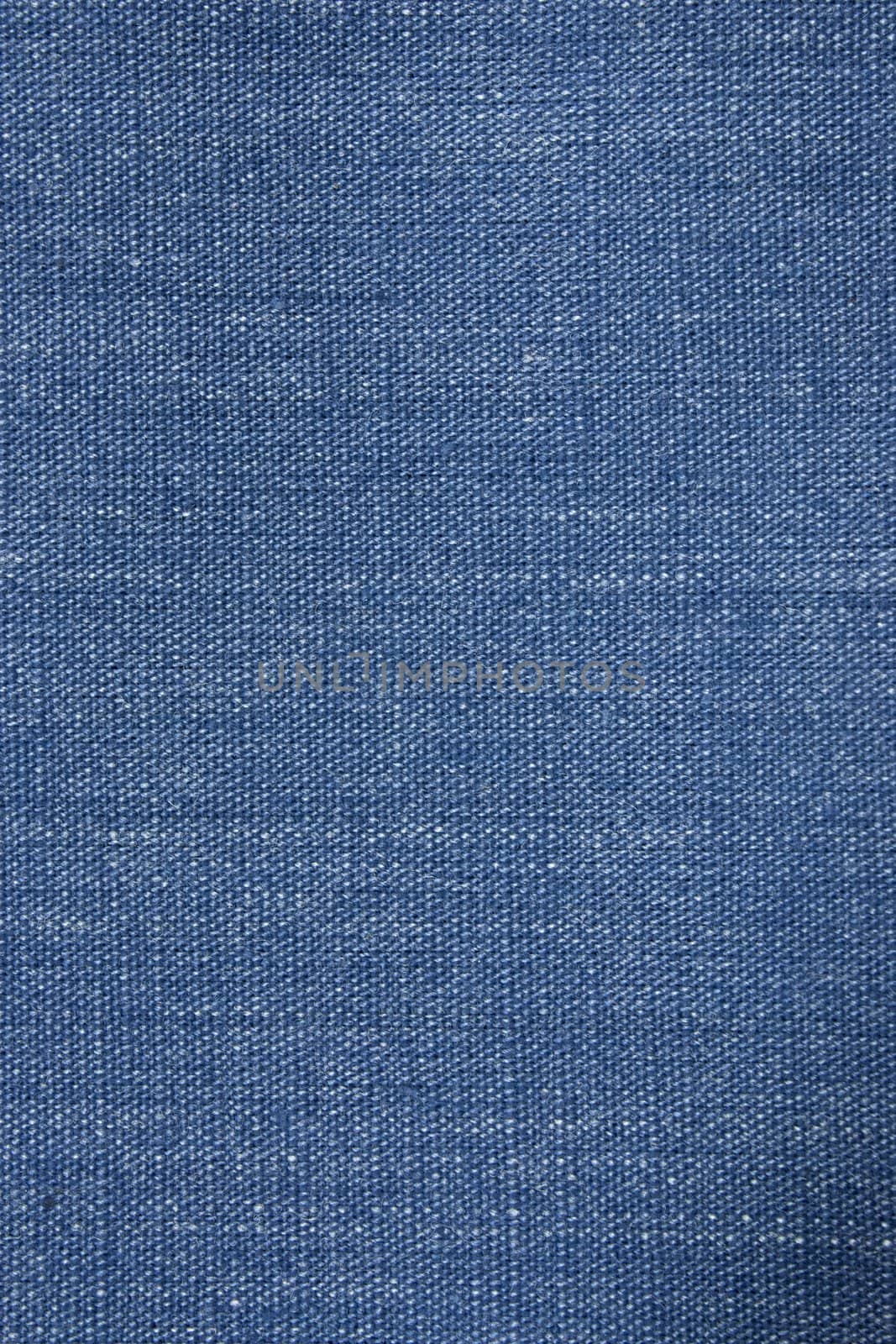 Blue denim background closeup with visible weave