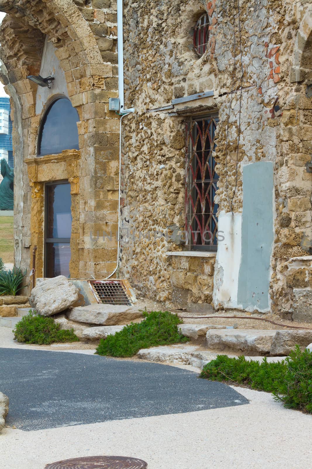 Old and new buildings