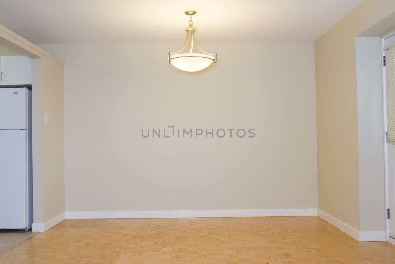 Empty Living Room in a new apartment