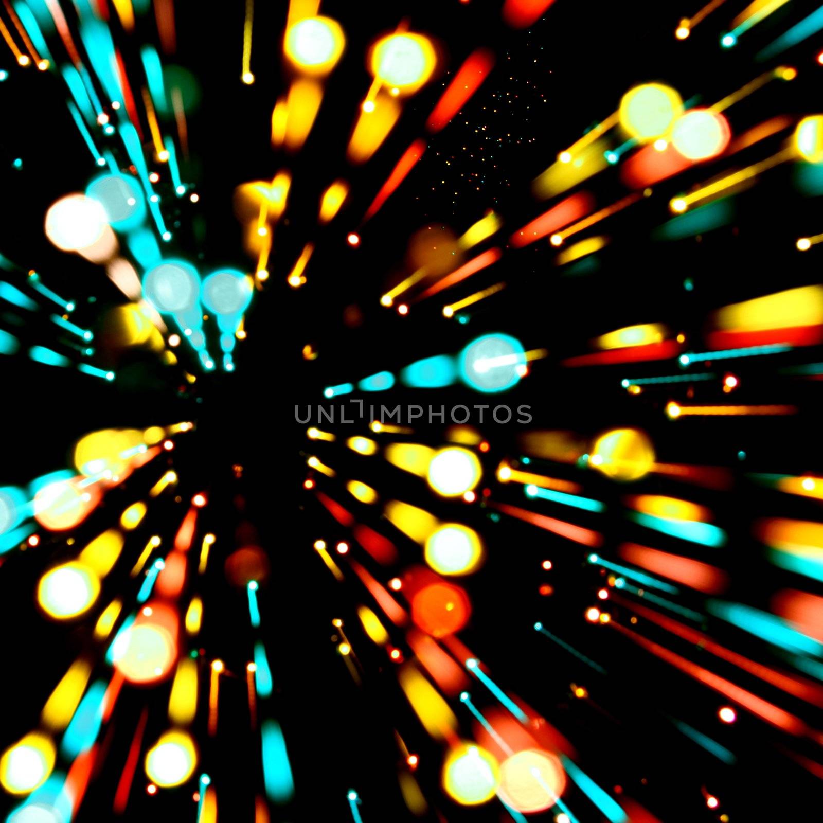 motion colored  bokeh abstract background