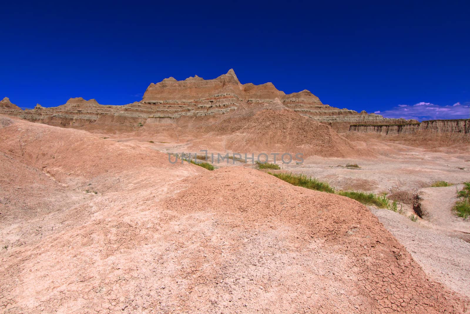Badlands Rock Formations by Wirepec