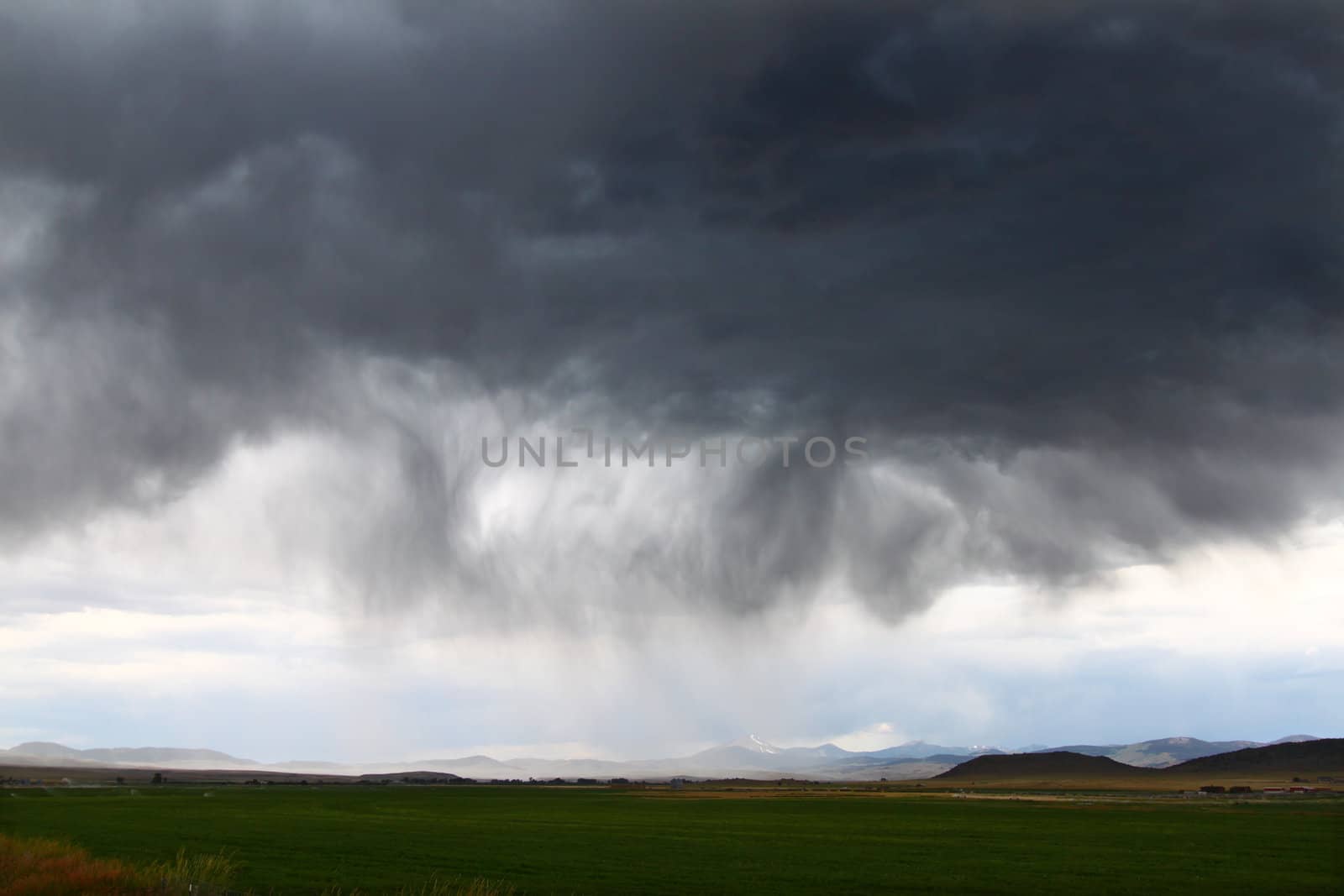 Thunderstorm in Rural Idaho by Wirepec