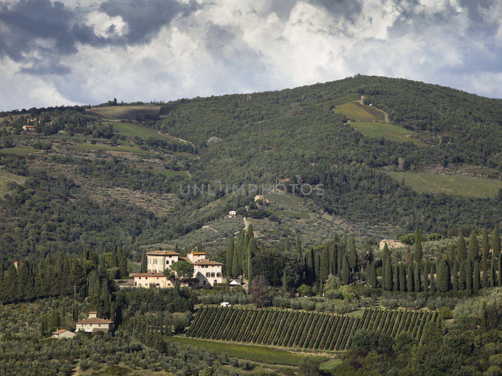 tuscany landscape by rusuangela