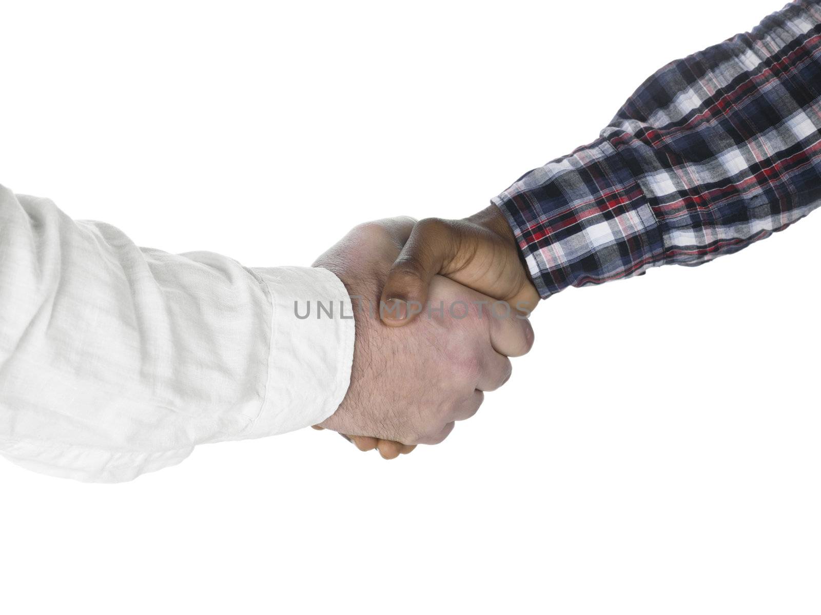 business hand shake