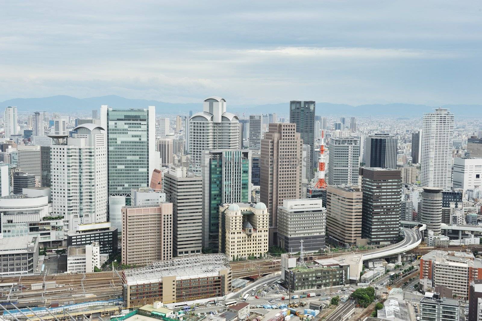 Cityscape. No brand names or copyright objects.