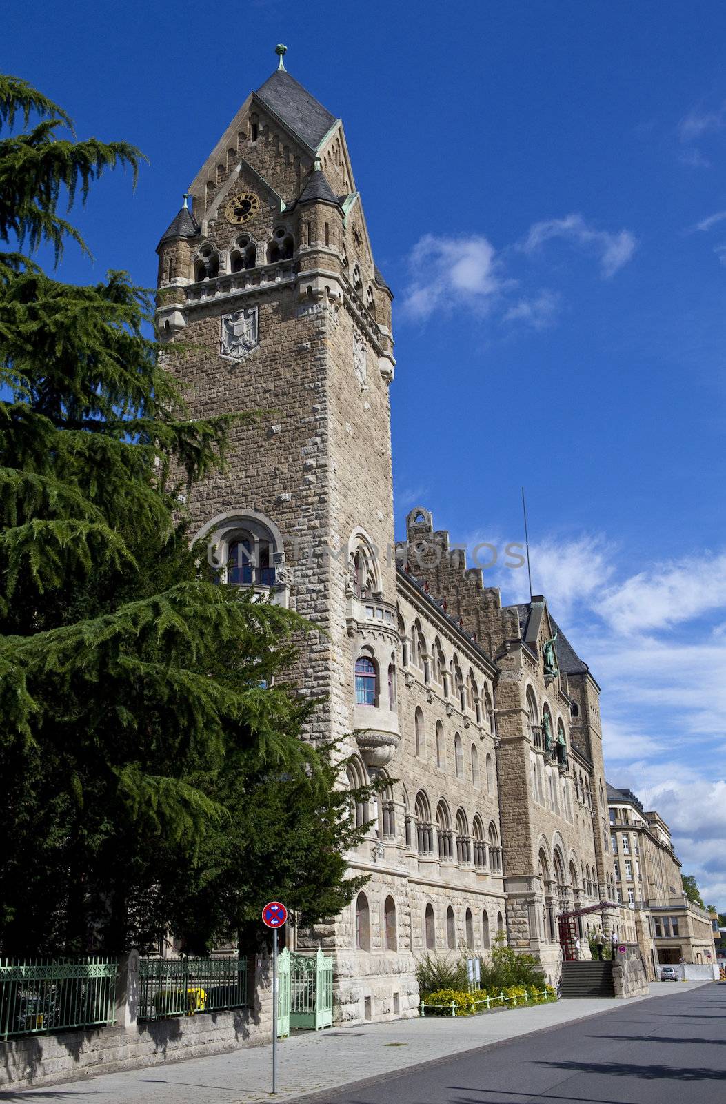 The Federal Ministry of Defence Building in Koblenz, Germany.