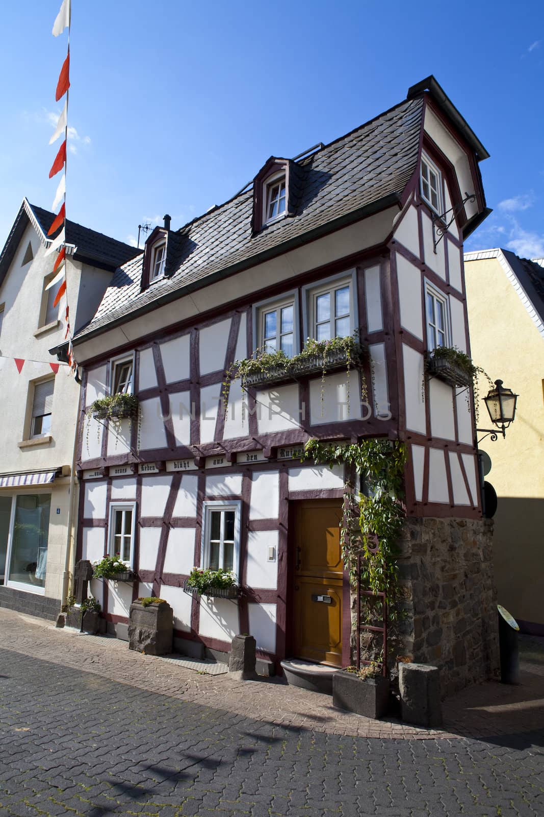 A historic town house in Remagen, Germany.