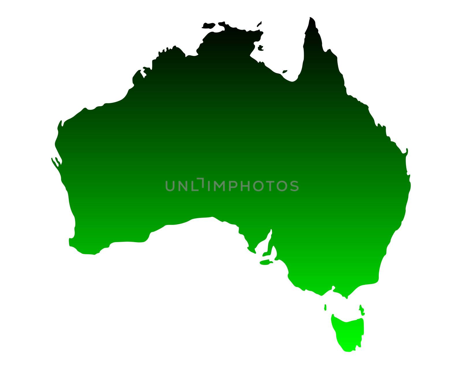 Map of Australia