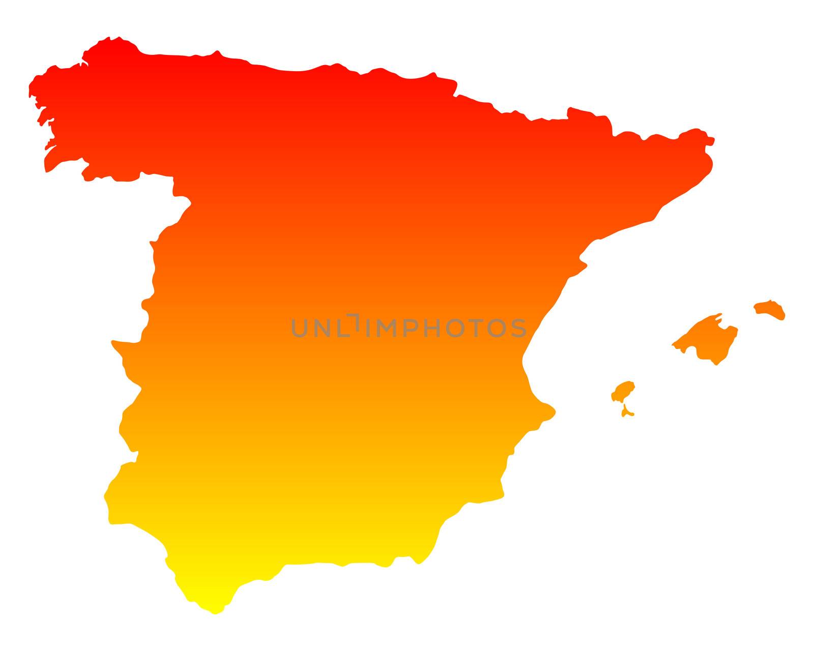 Map of Spain