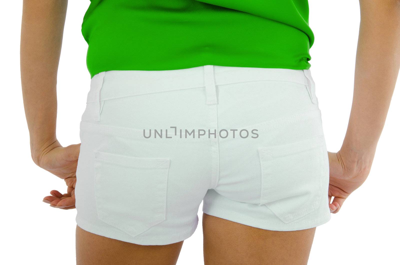 Shorts isolated on the white