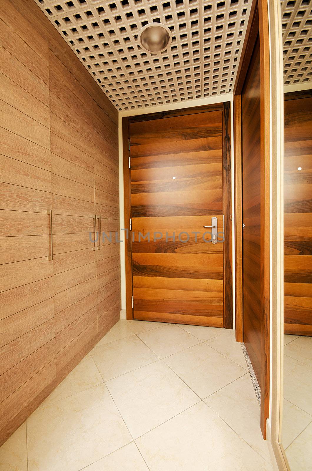 Door in the modern interior by Elnur