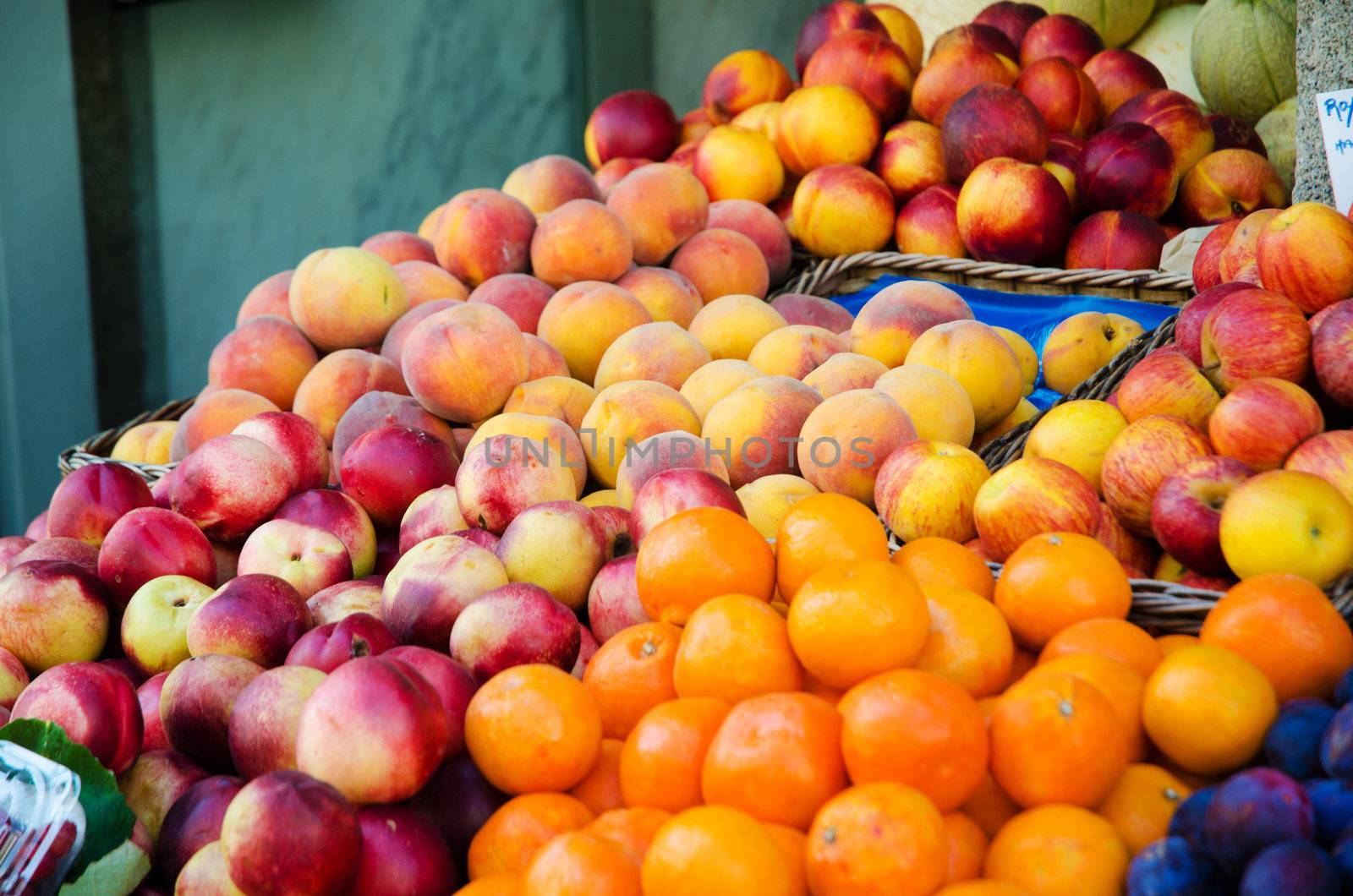 Fruits at the market stall