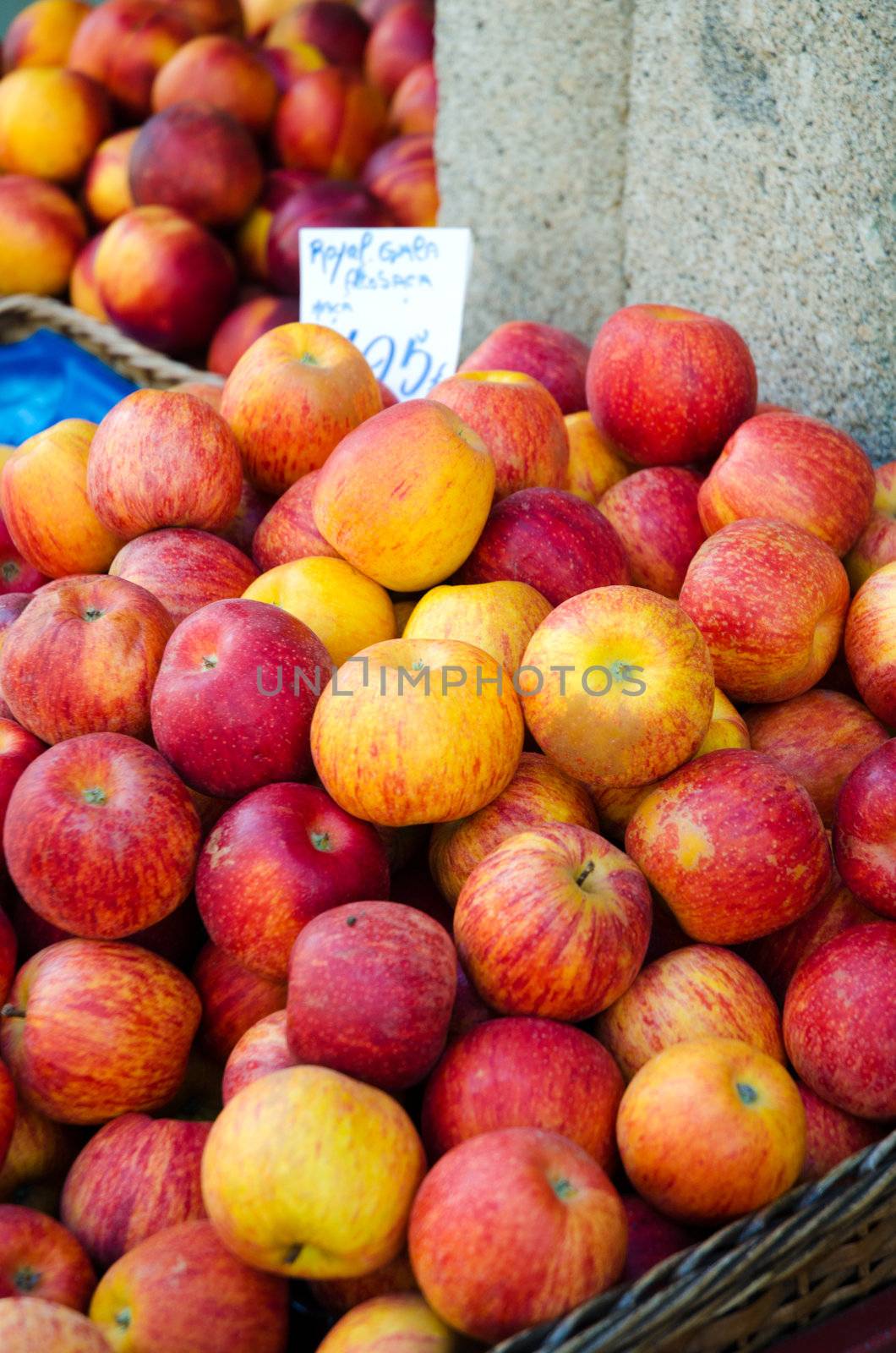 Fruits at the market stall