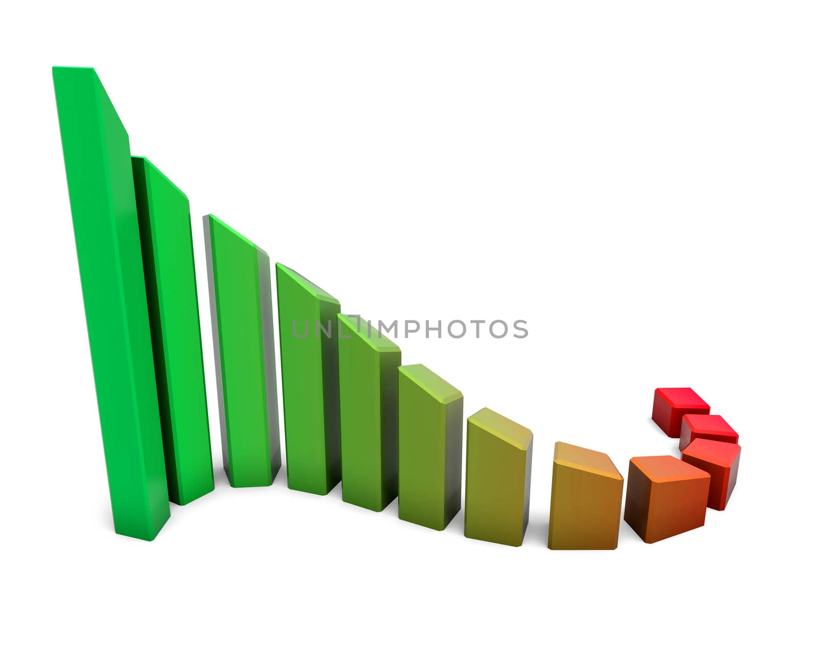 Arrowed business chart by dengess