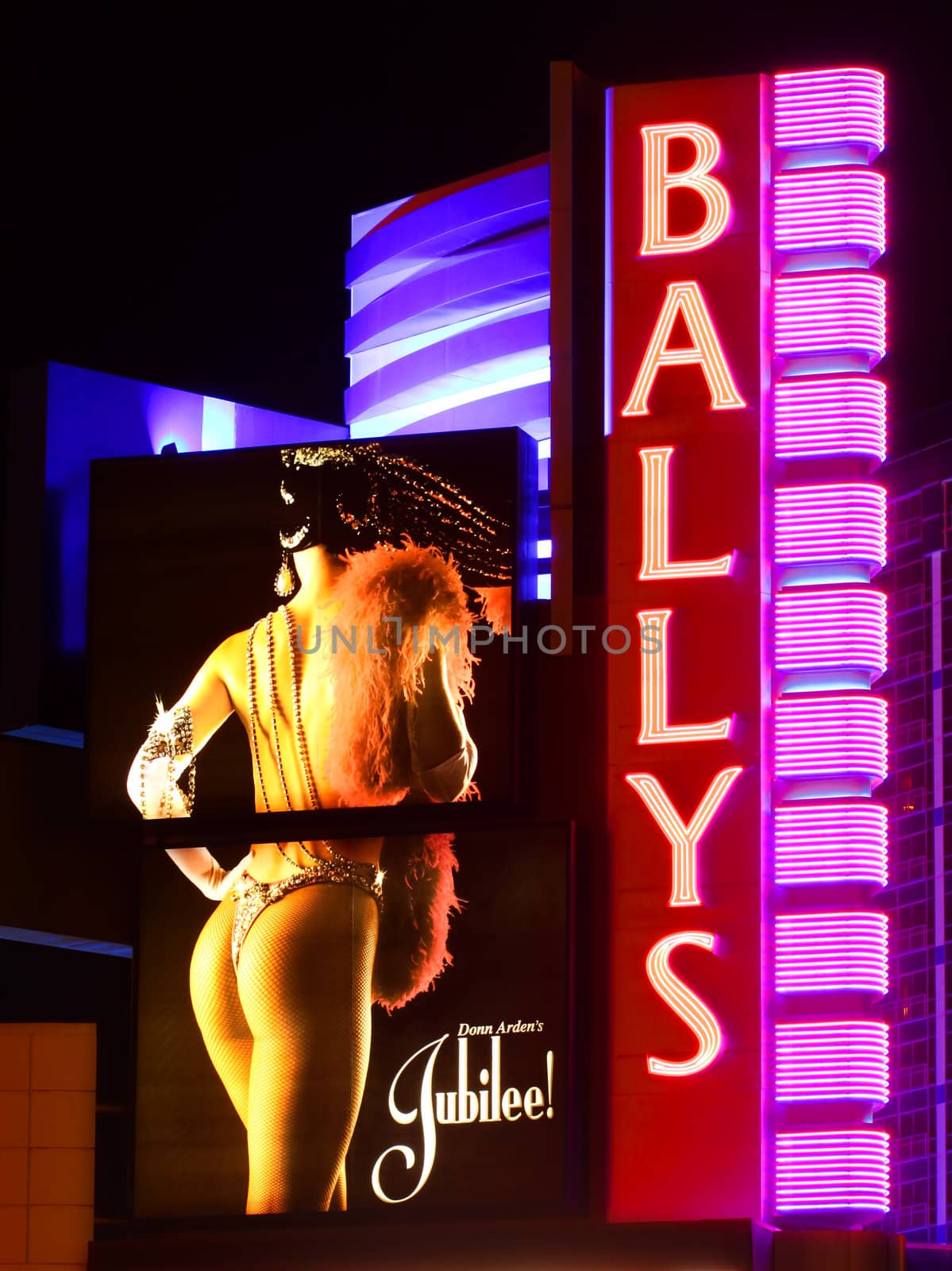 Bally's Las Vegas Sign by Wirepec